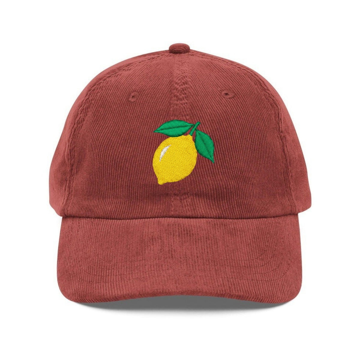 Custom Embroidered Lemon Hat