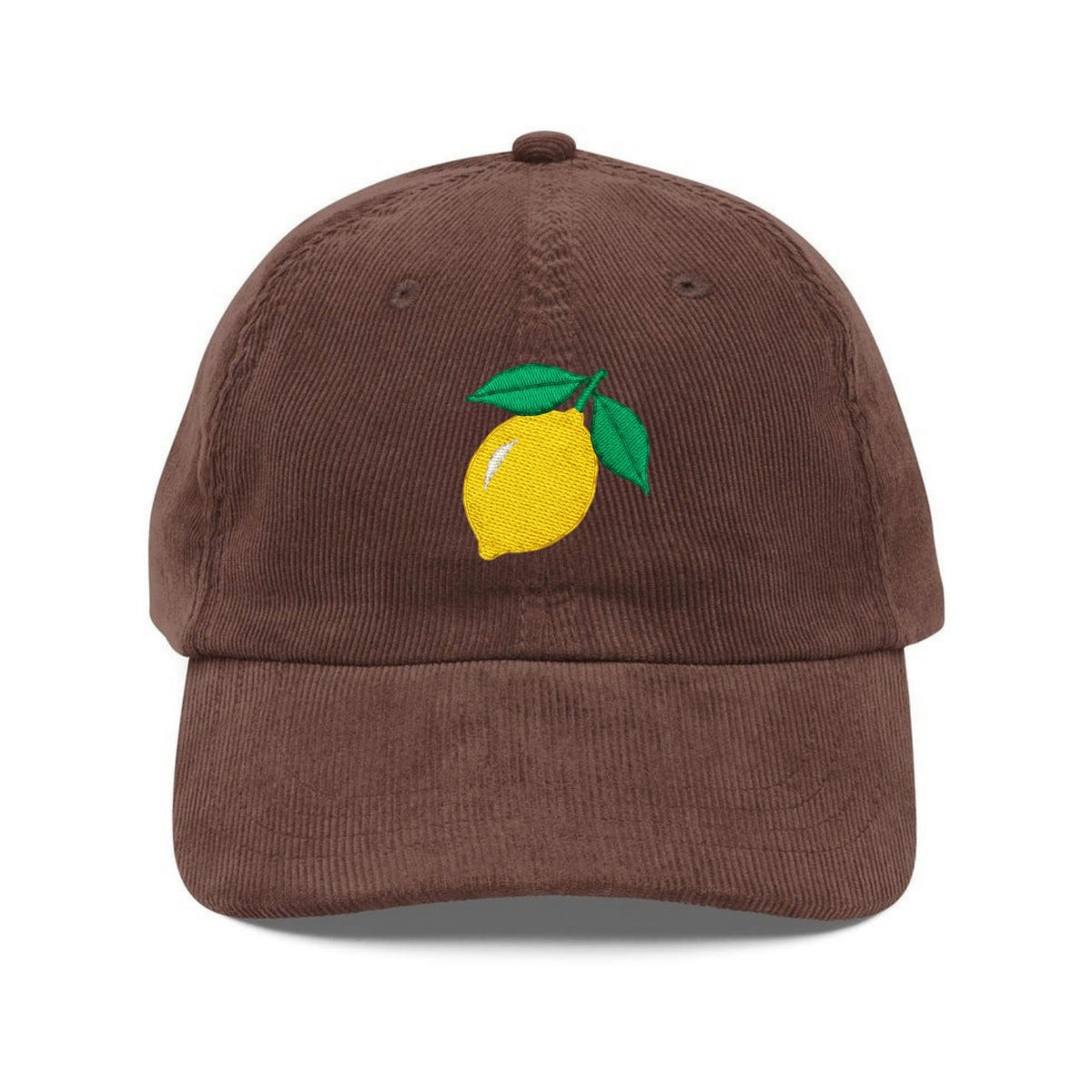 Custom Embroidered Lemon Hat