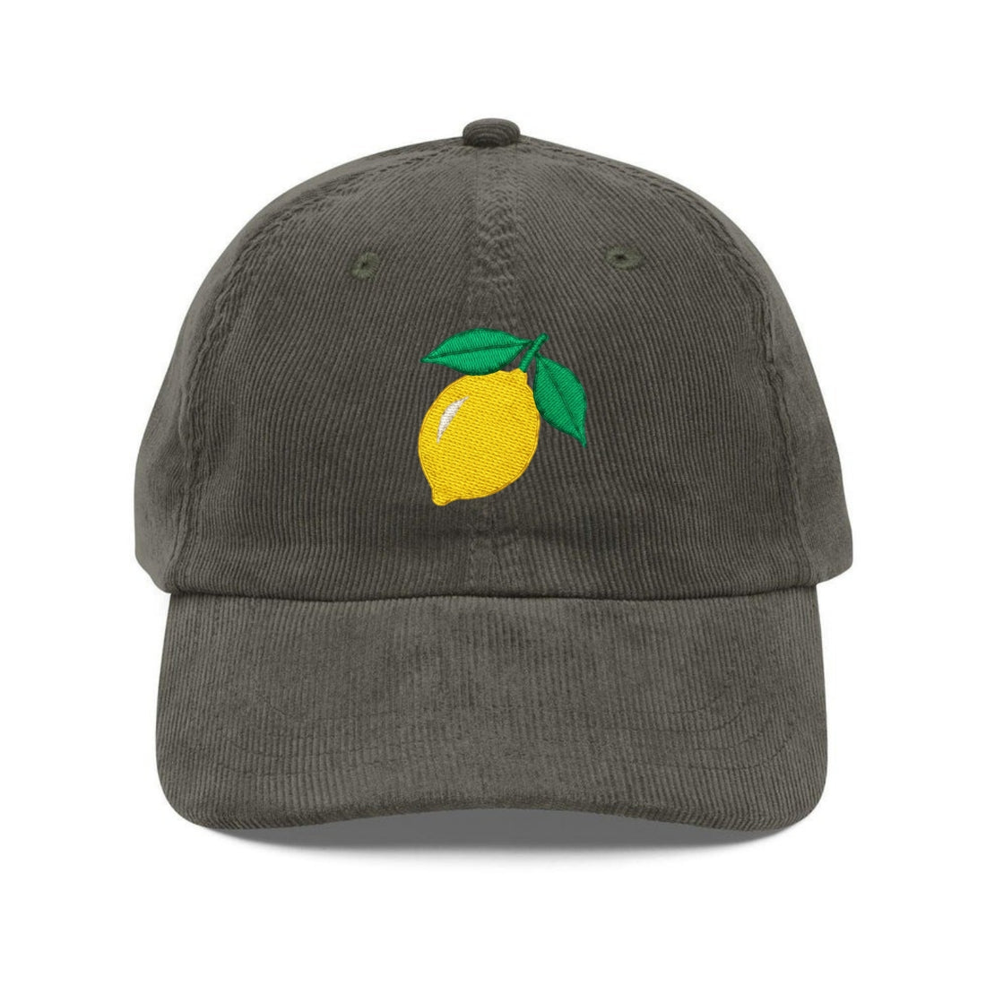 Custom Embroidered Lemon Hat