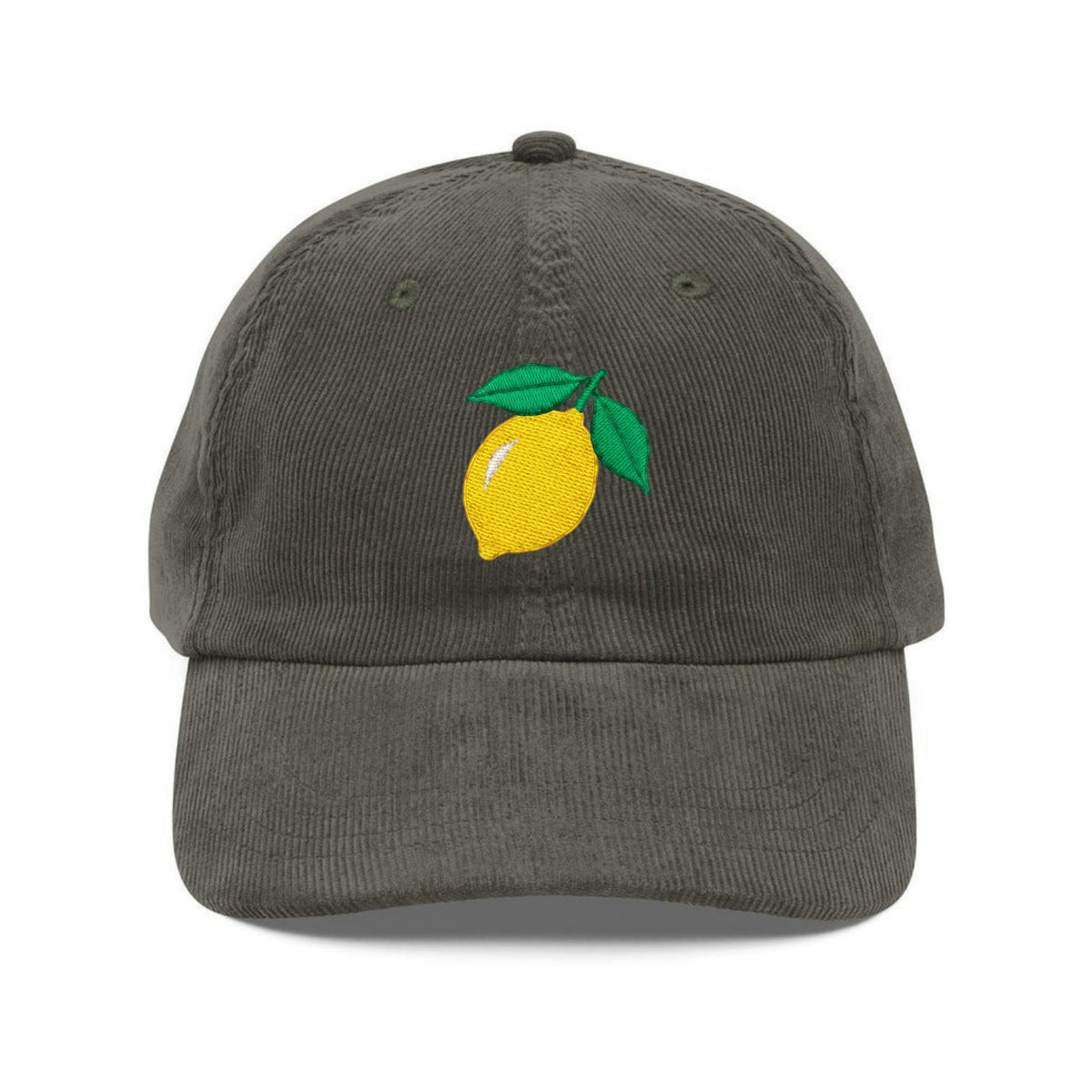 Custom Embroidered Lemon Hat