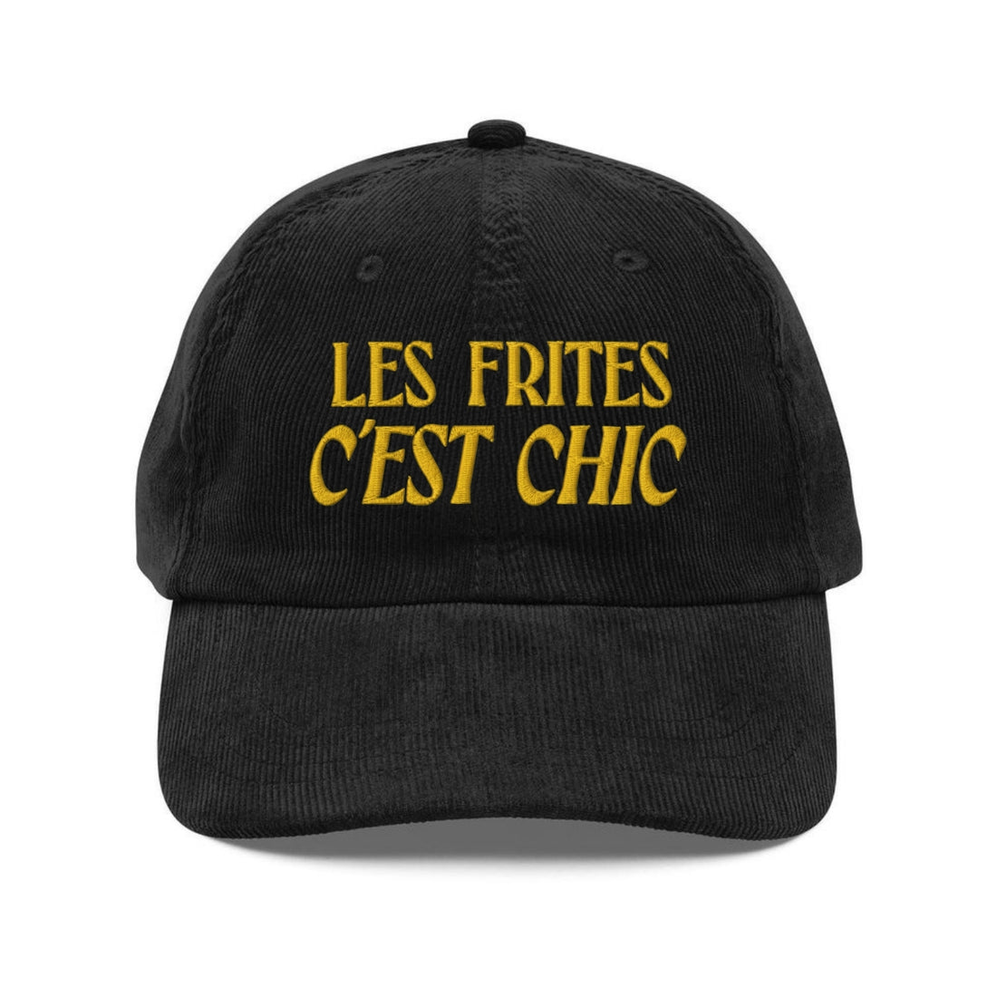Custom Embroidered Les Frites, C'est Chic Hat