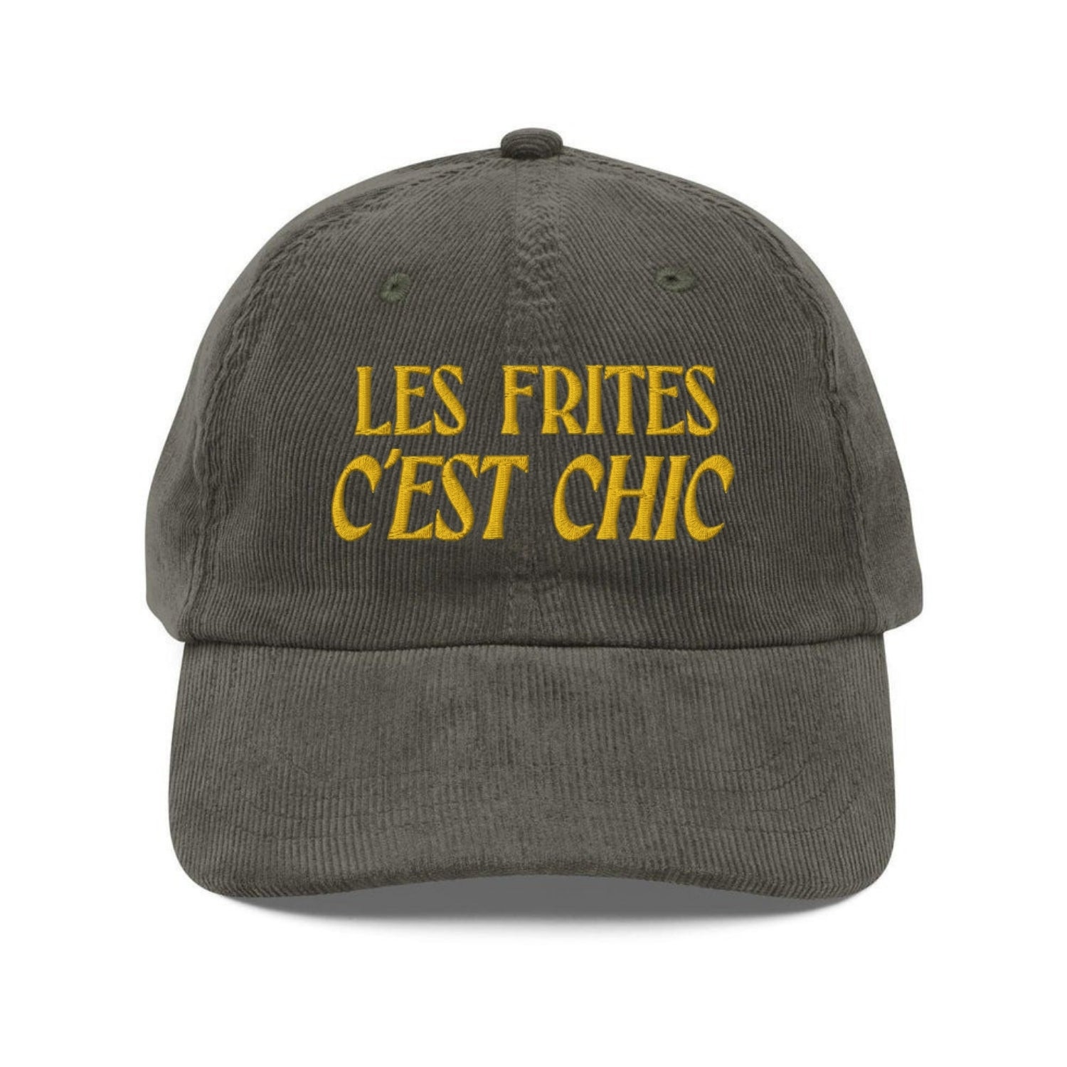 Custom Embroidered Les Frites, C'est Chic Hat