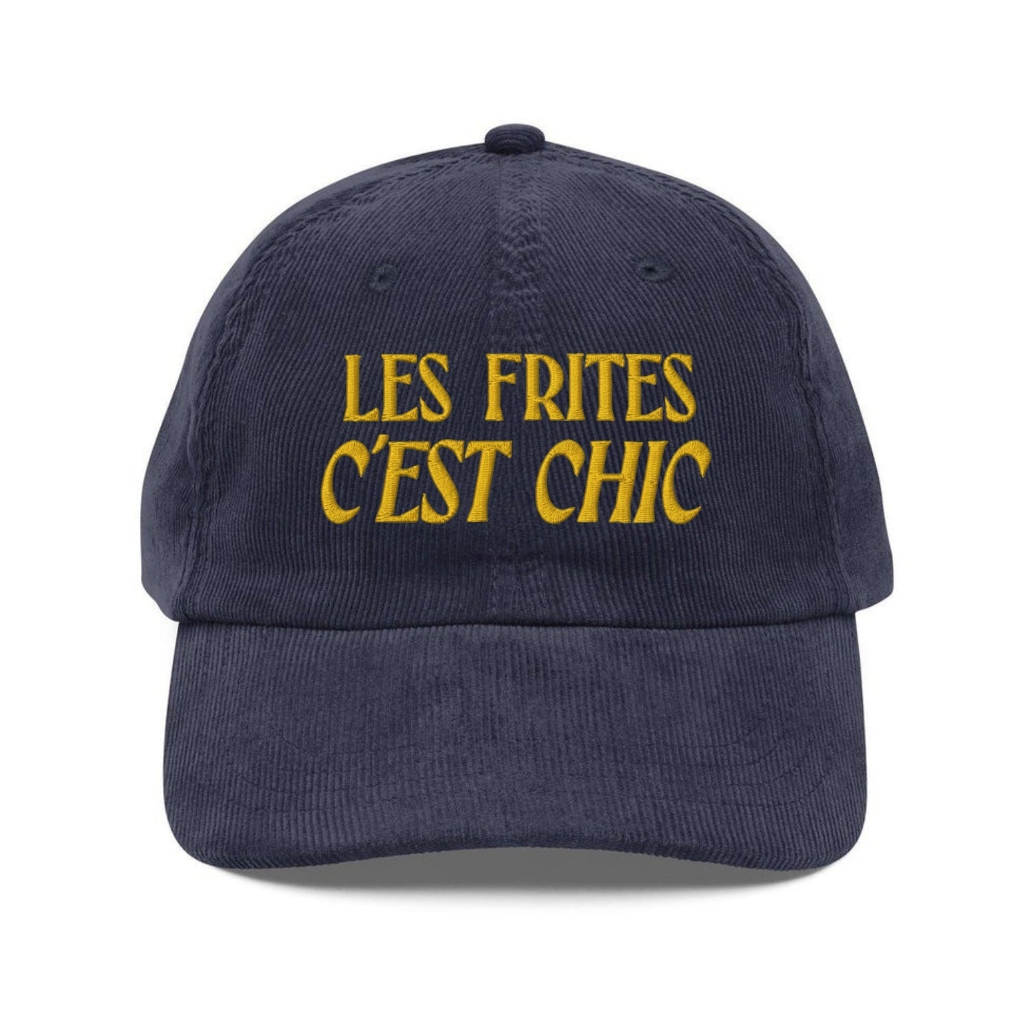 Custom Embroidered Les Frites, C'est Chic Hat