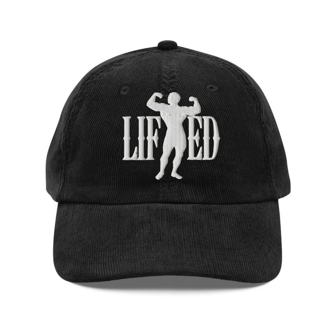 Custom Embroidered Lifted Gym Body Builder Hat
