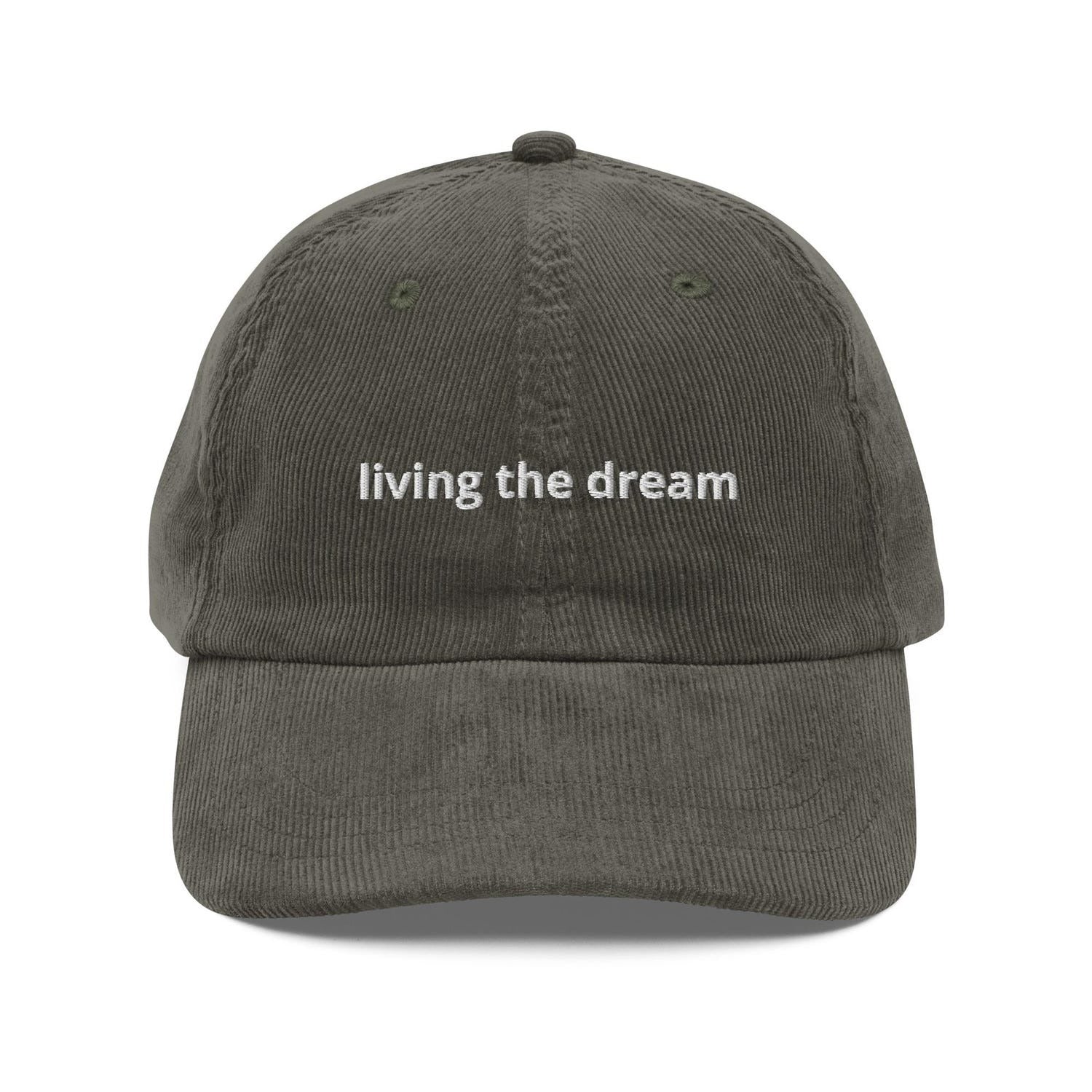 Custom Embroidered Living the Dream Hat V2
