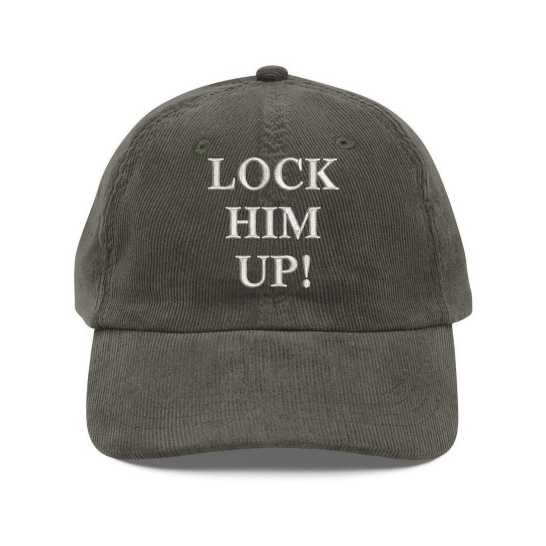 Custom Embroidered Lock Him Up Hat - Classic Mesh-Back Statement Cap