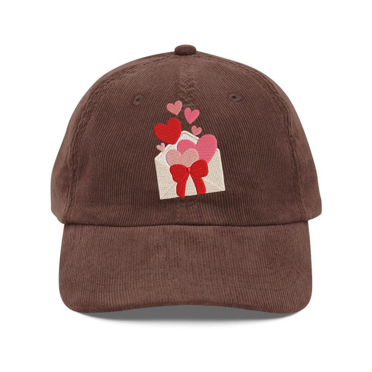Custom Embroidered Love Letter Envelope Hat