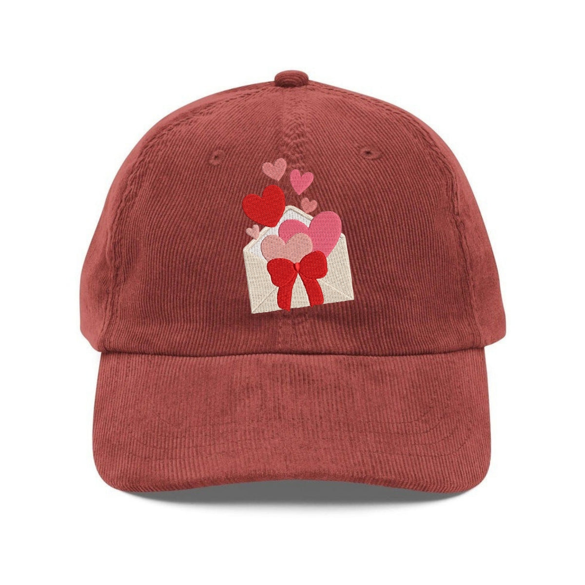 Custom Embroidered Love Letter Envelope Hat