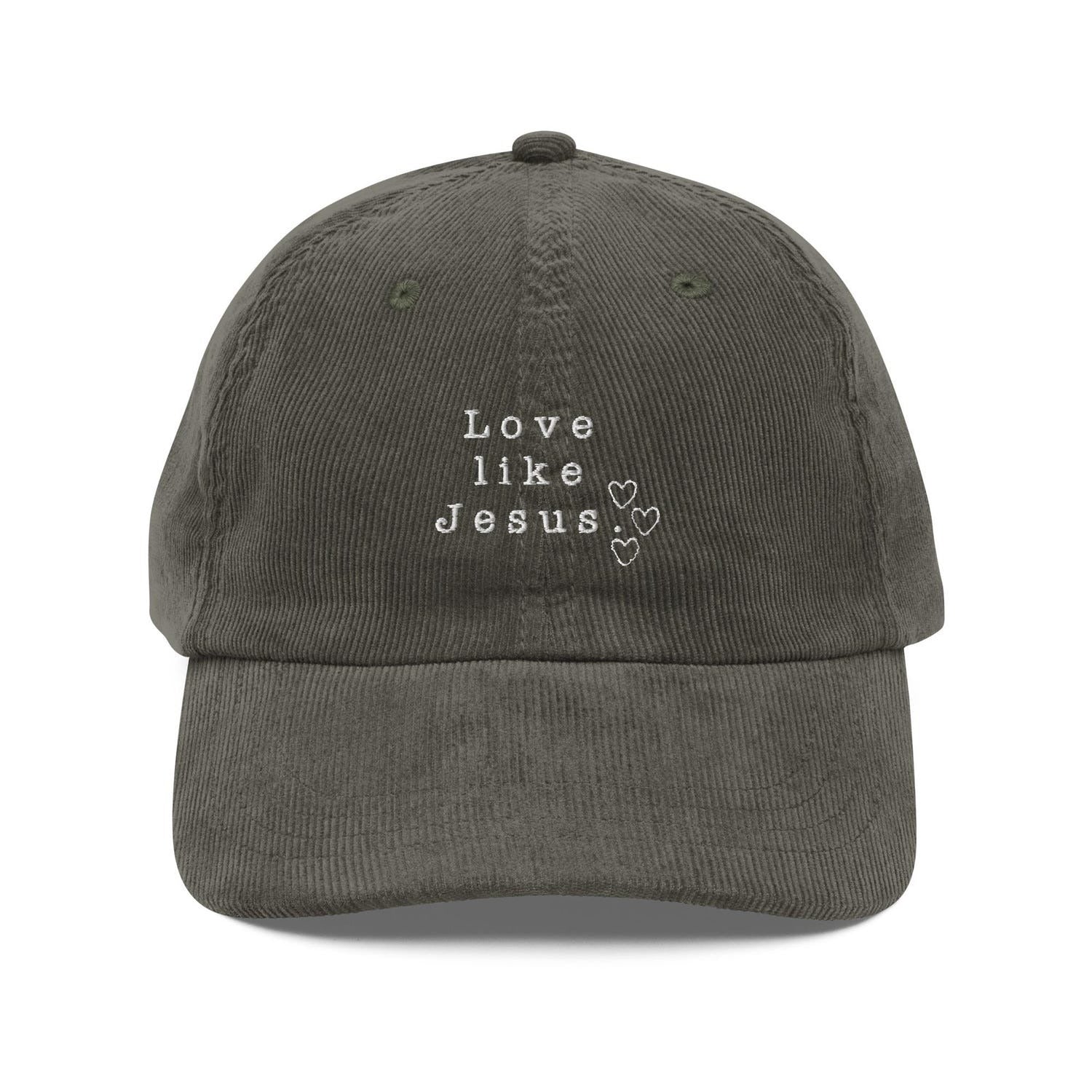 Custom Embroidered Love Like Jesus Hat