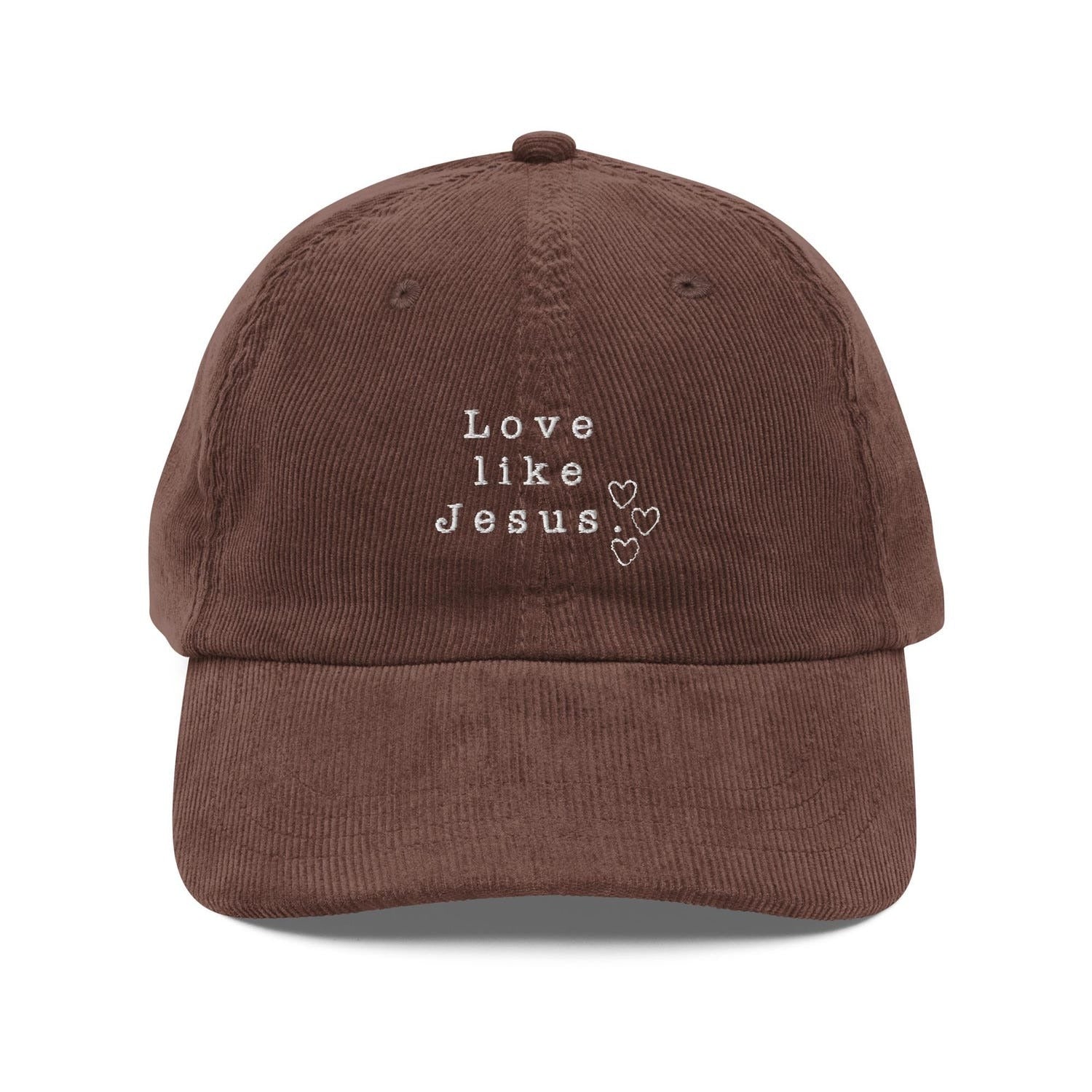 Custom Embroidered Love Like Jesus Hat