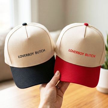 Custom Embroidered LoverBoy Butch Snapback Hat