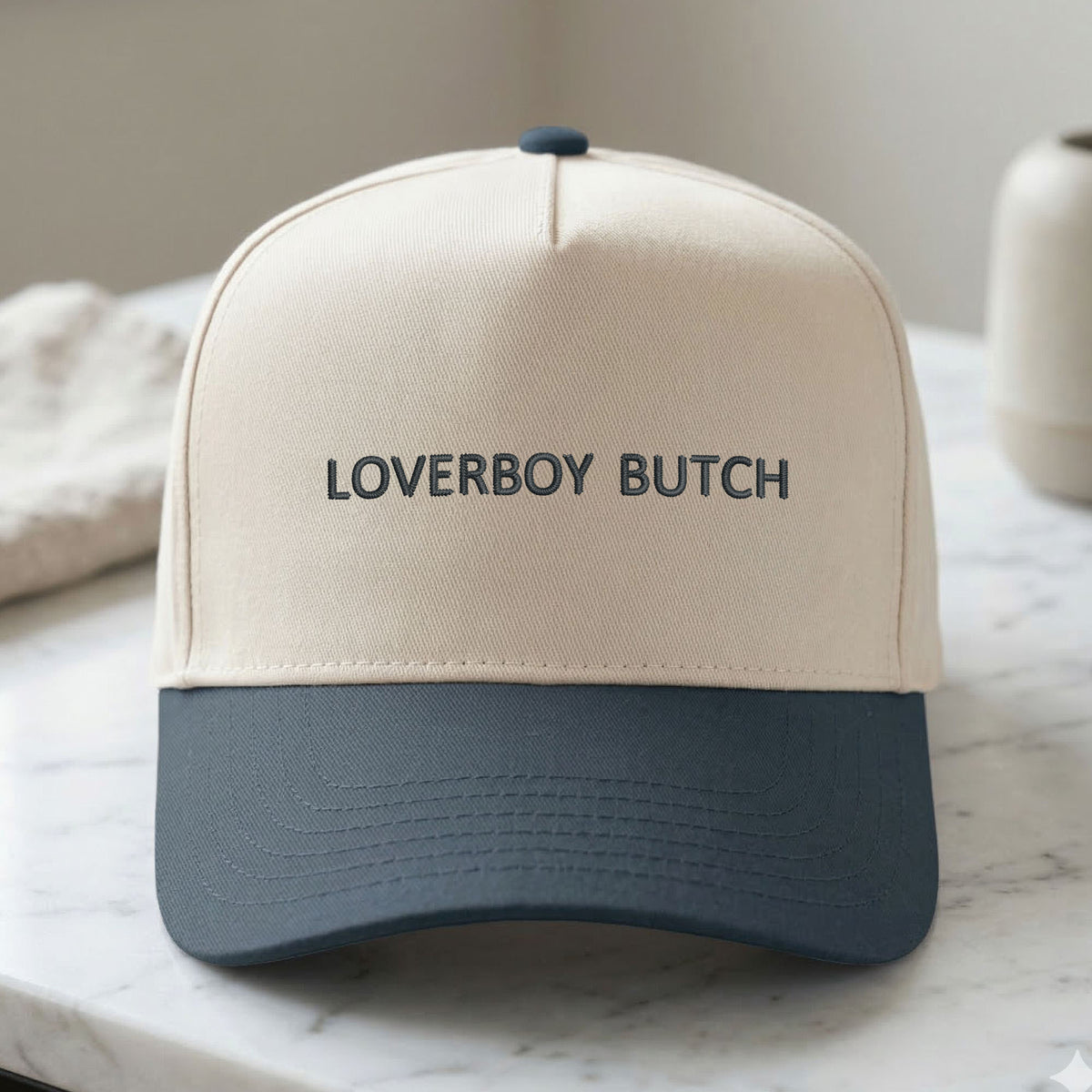 Custom Embroidered LoverBoy Butch Snapback Hat