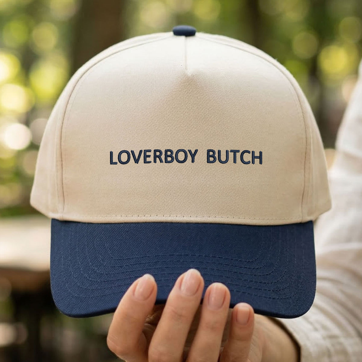Custom Embroidered LoverBoy Butch Snapback Hat