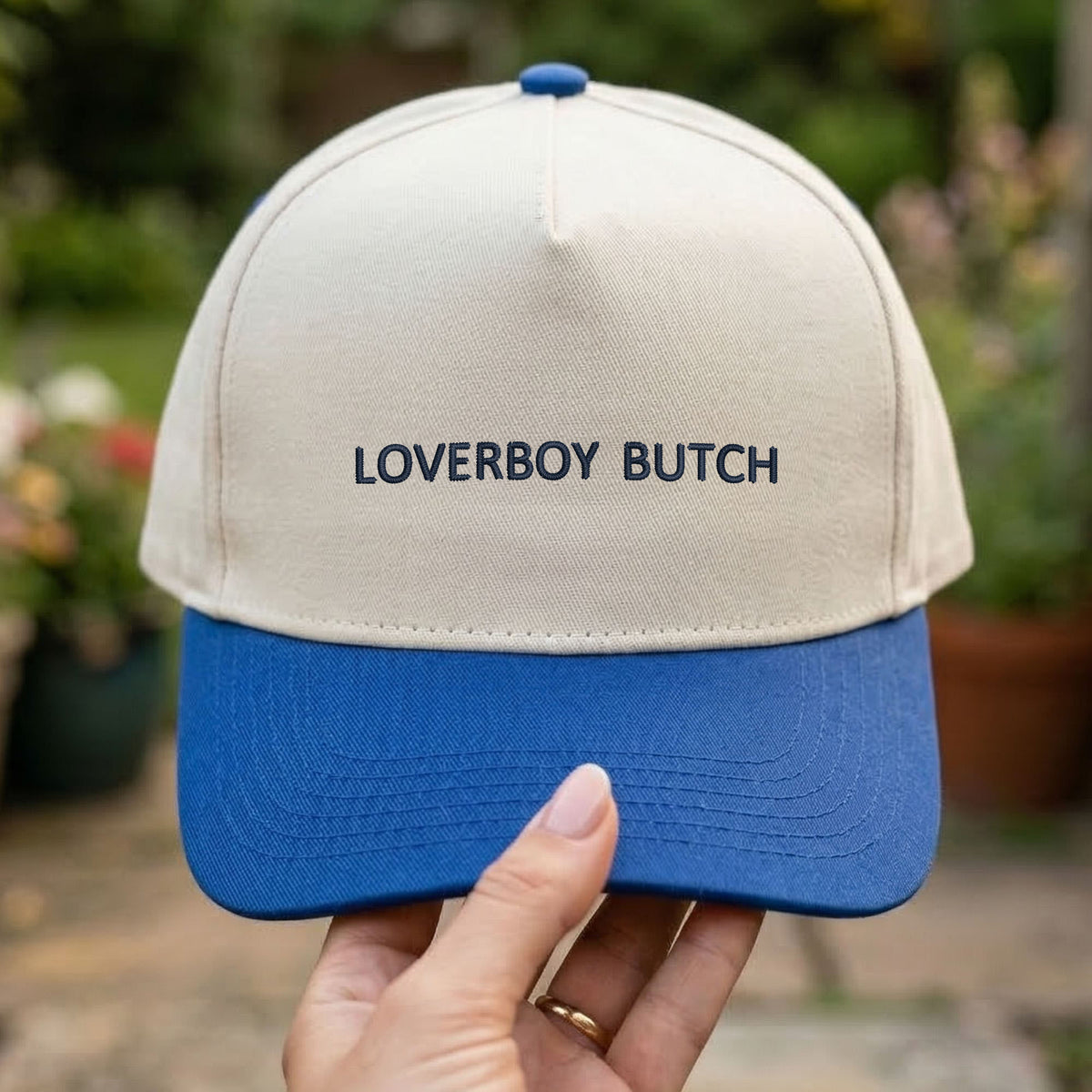 Custom Embroidered LoverBoy Butch Snapback Hat