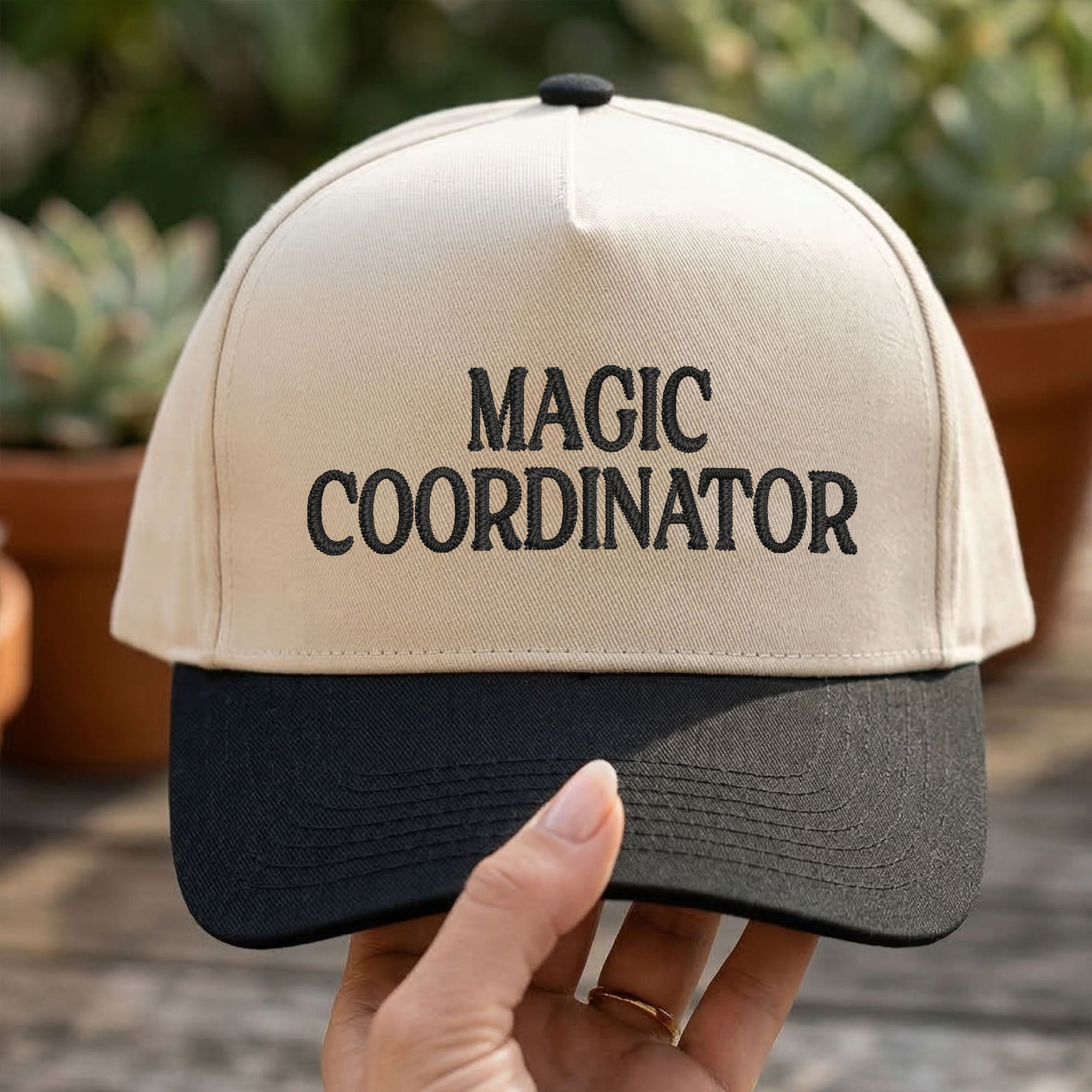 Custom Embroidered Magic Coordinator Snapback Hat