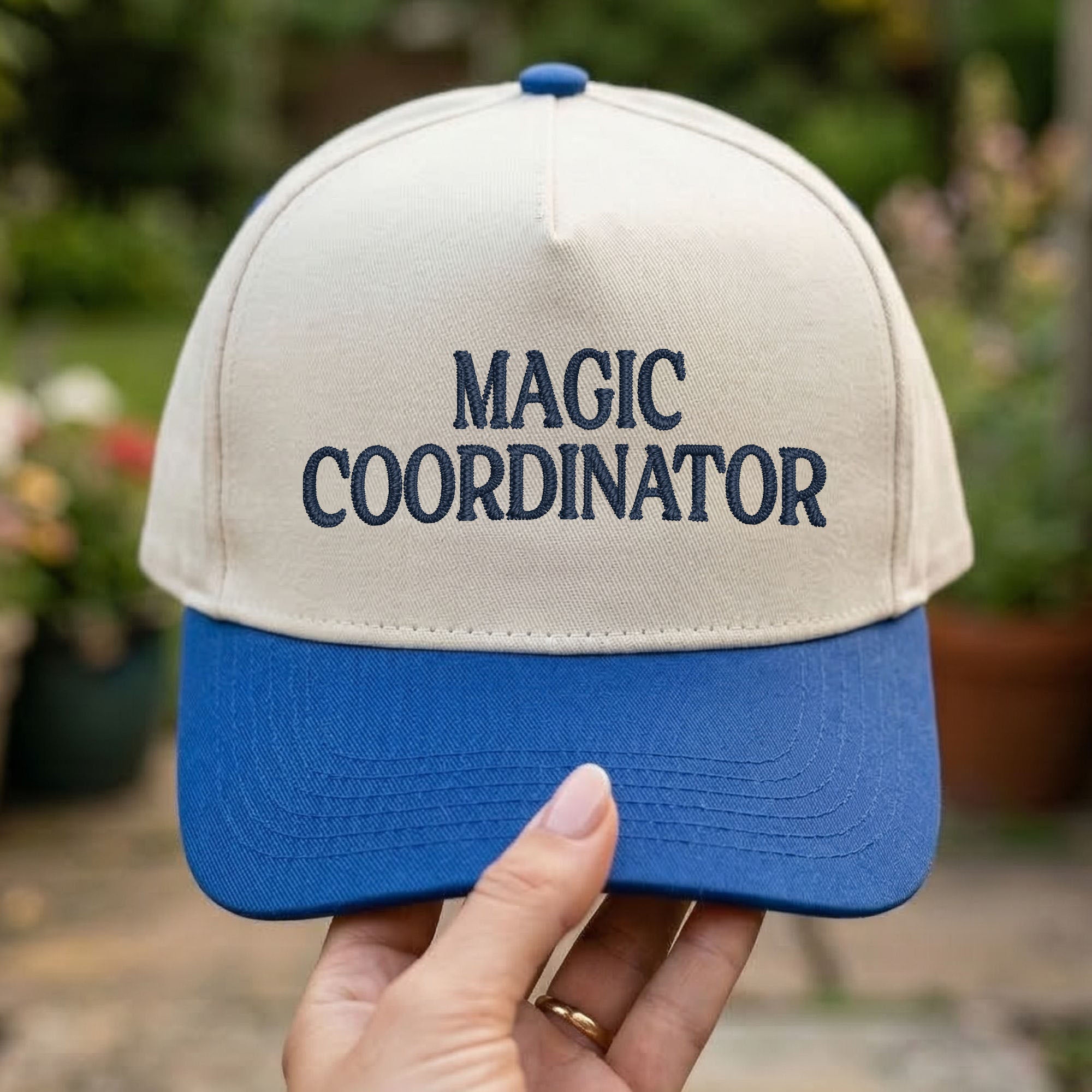 Custom Embroidered Magic Coordinator Snapback Hat
