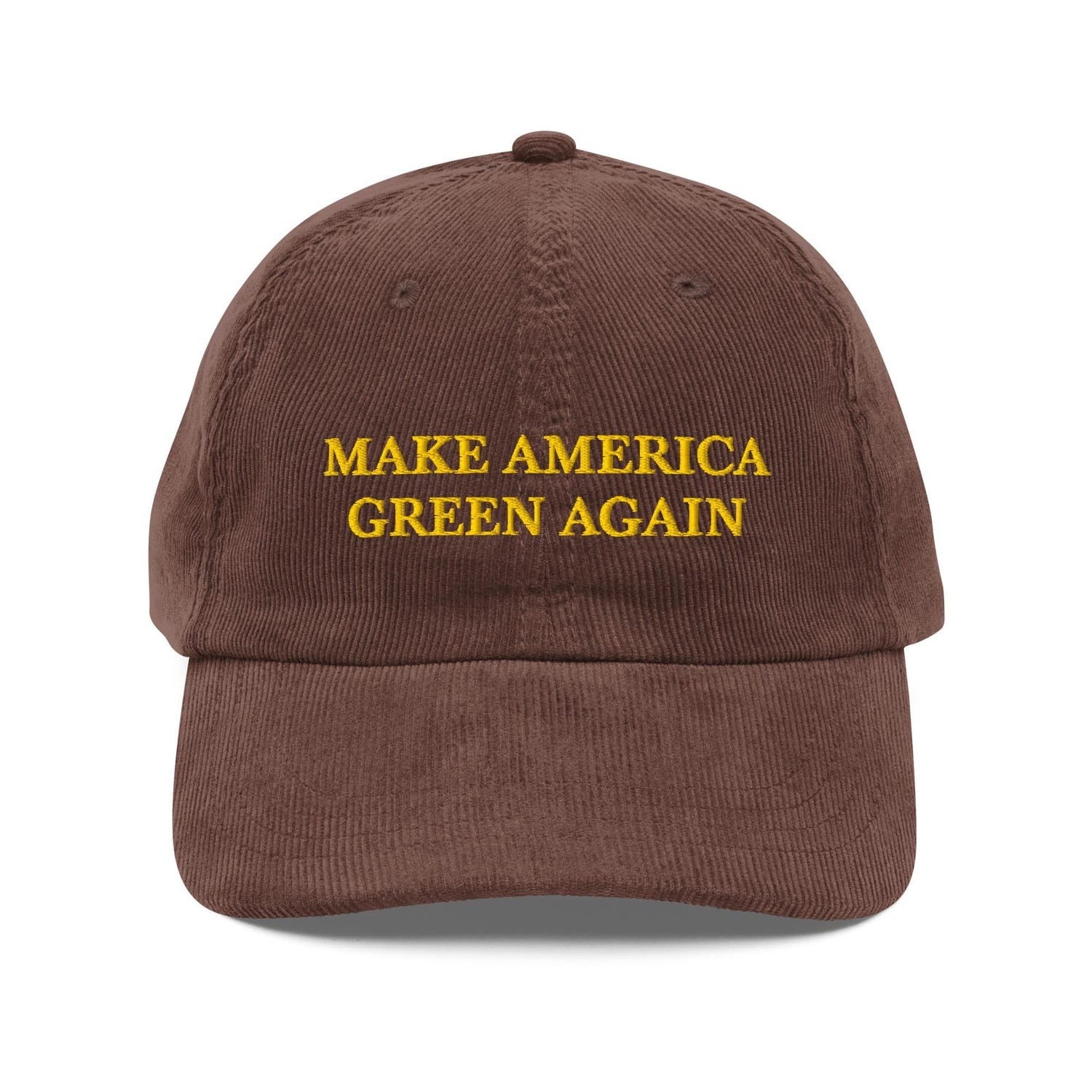 Custom Embroidered Make America Green Again Hat