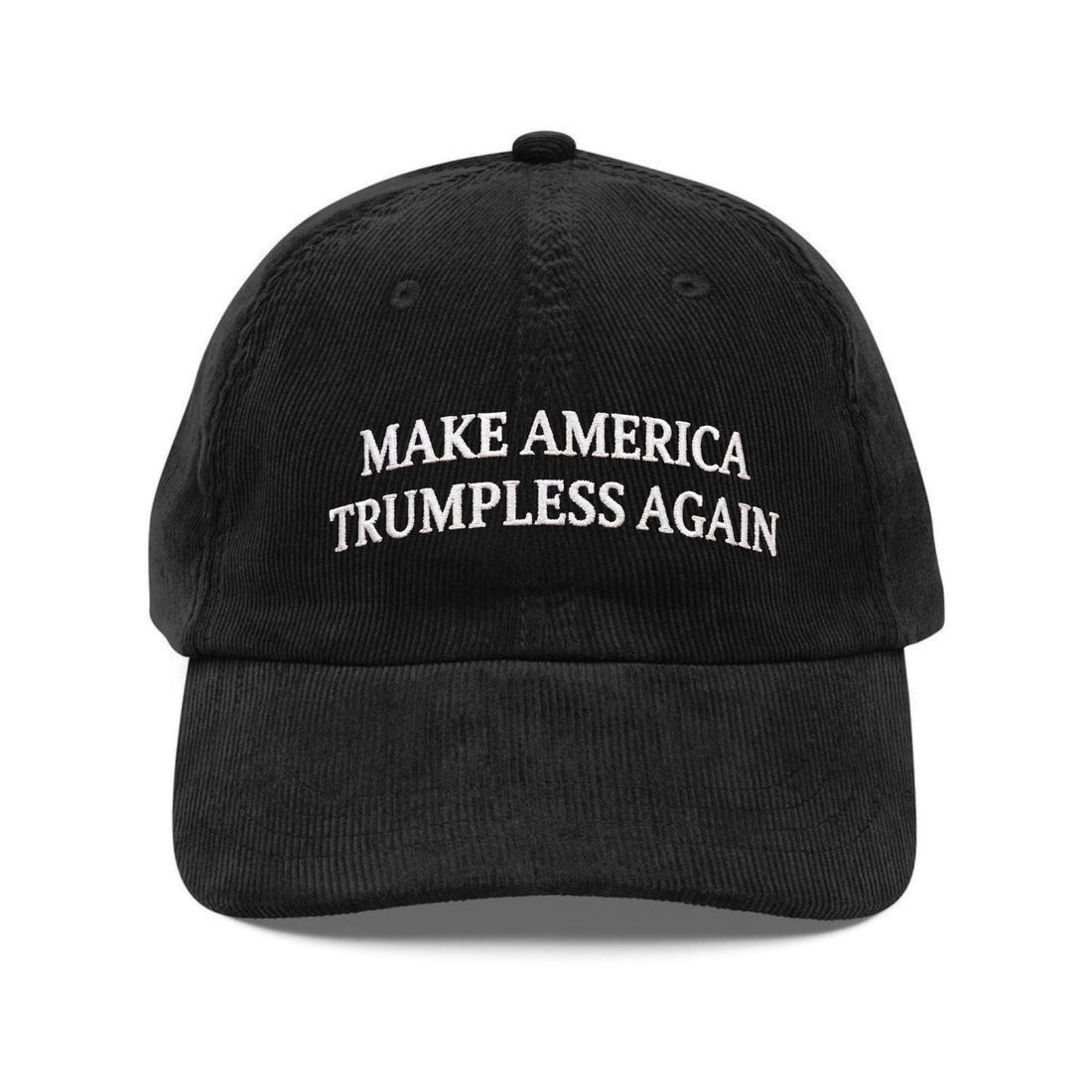 Custom Embroidered Make America Trumpless Again Hat - Political Parody Cap