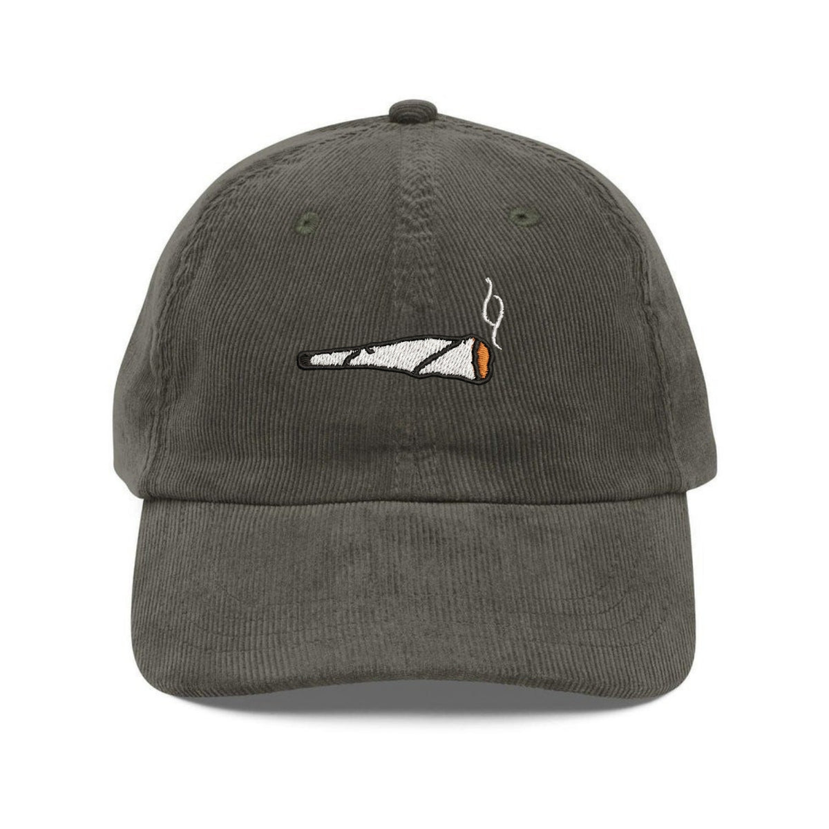 Custom Embroidered Marijuana Leaf Hat - 420 Aesthetic Vintage Cap