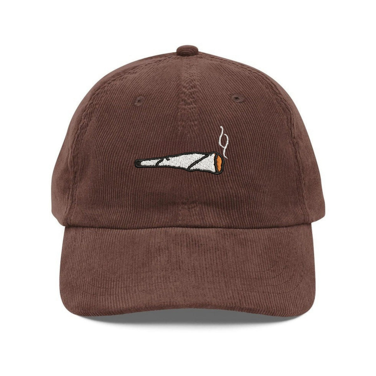 Custom Embroidered Marijuana Leaf Hat - 420 Aesthetic Vintage Cap