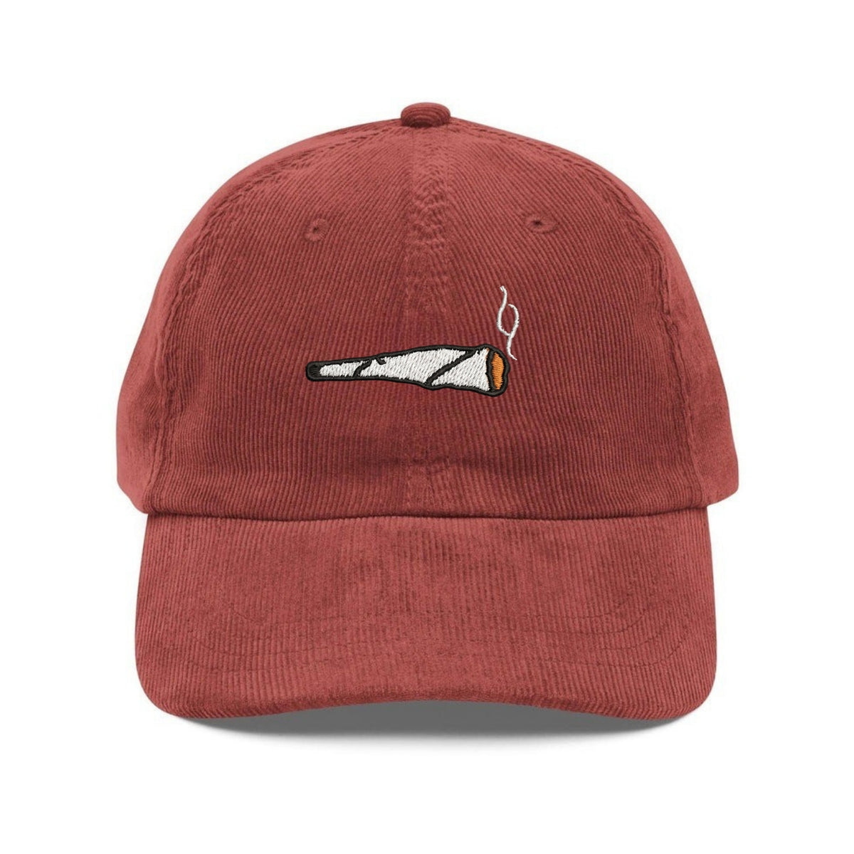 Custom Embroidered Marijuana Leaf Hat - 420 Aesthetic Vintage Cap