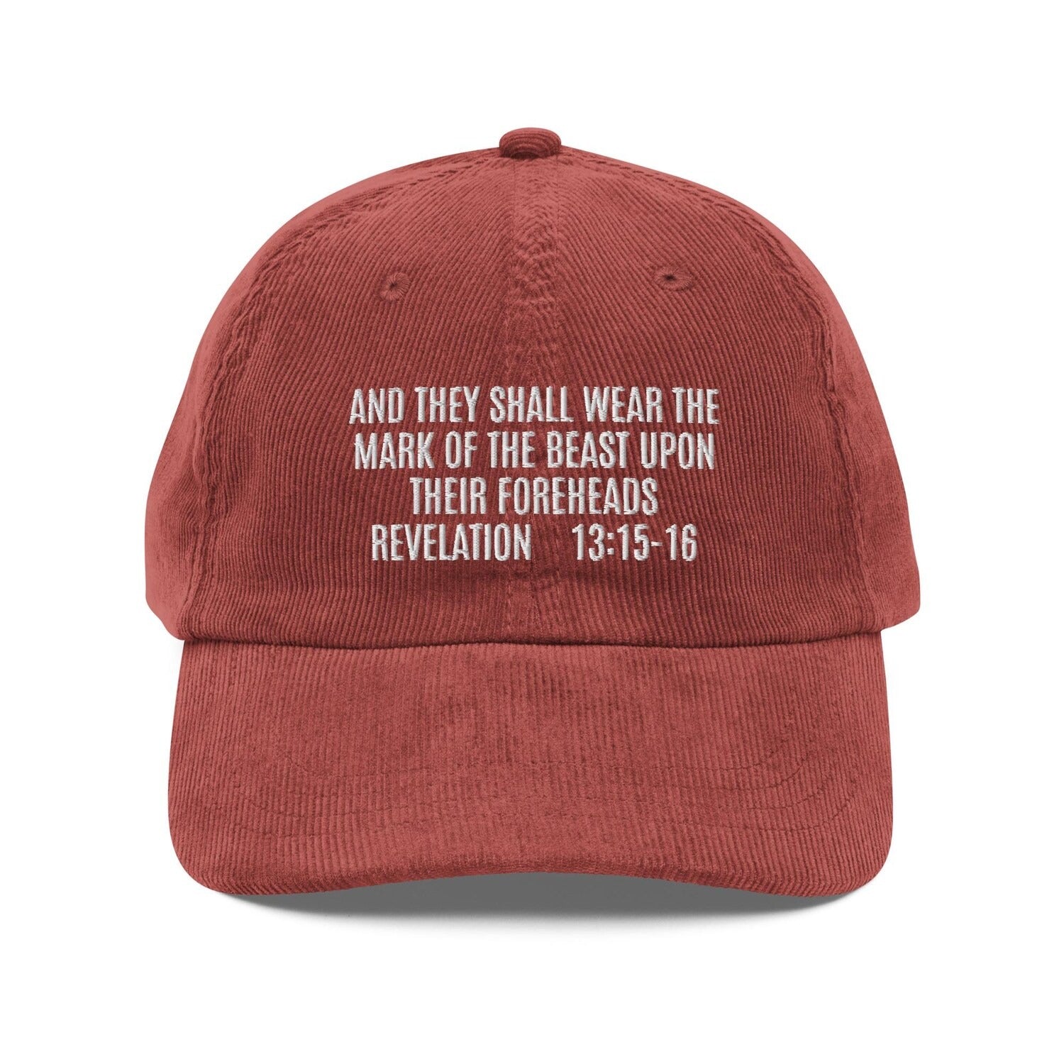 Custom Embroidered Mark of the Beast Hat