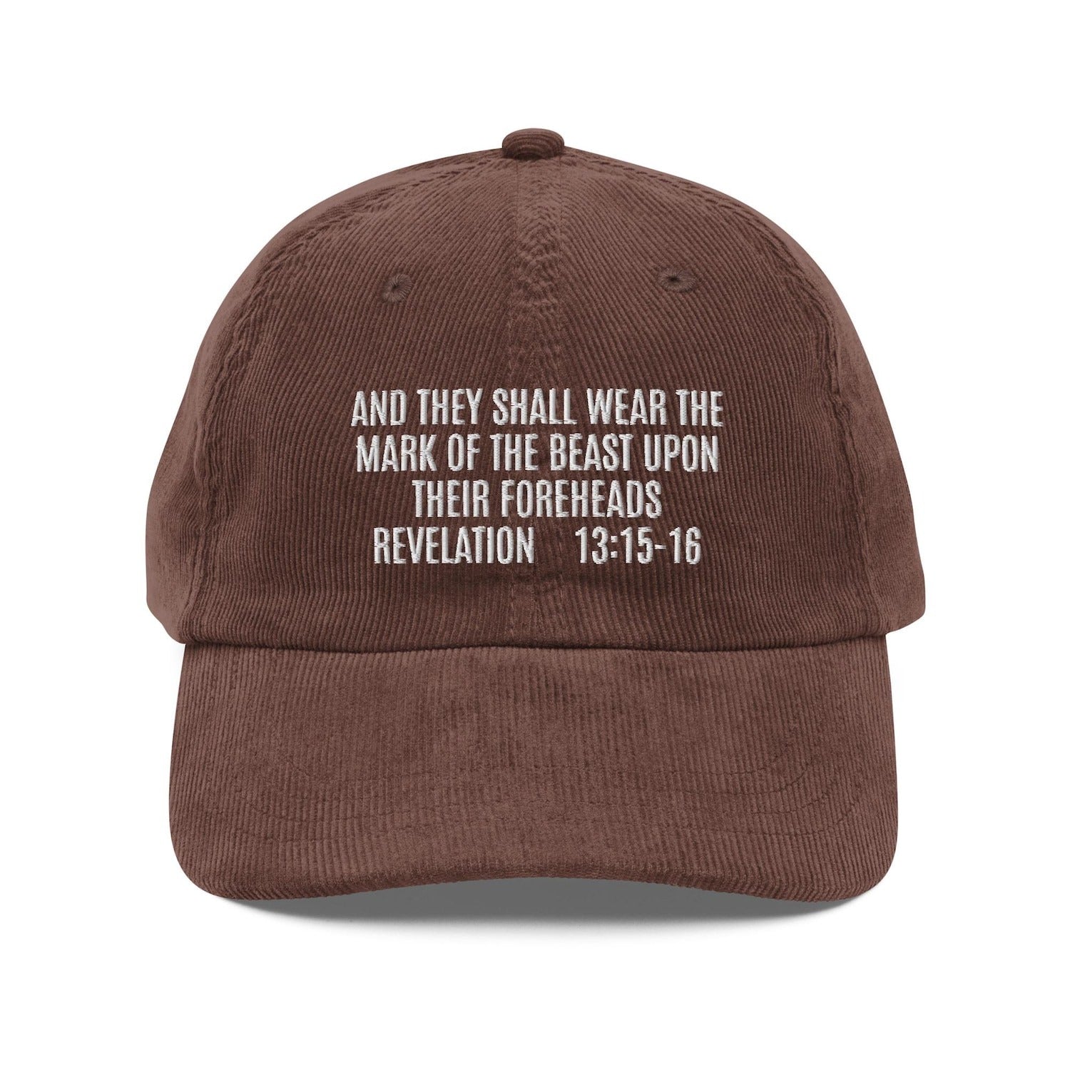 Custom Embroidered Mark of the Beast Hat