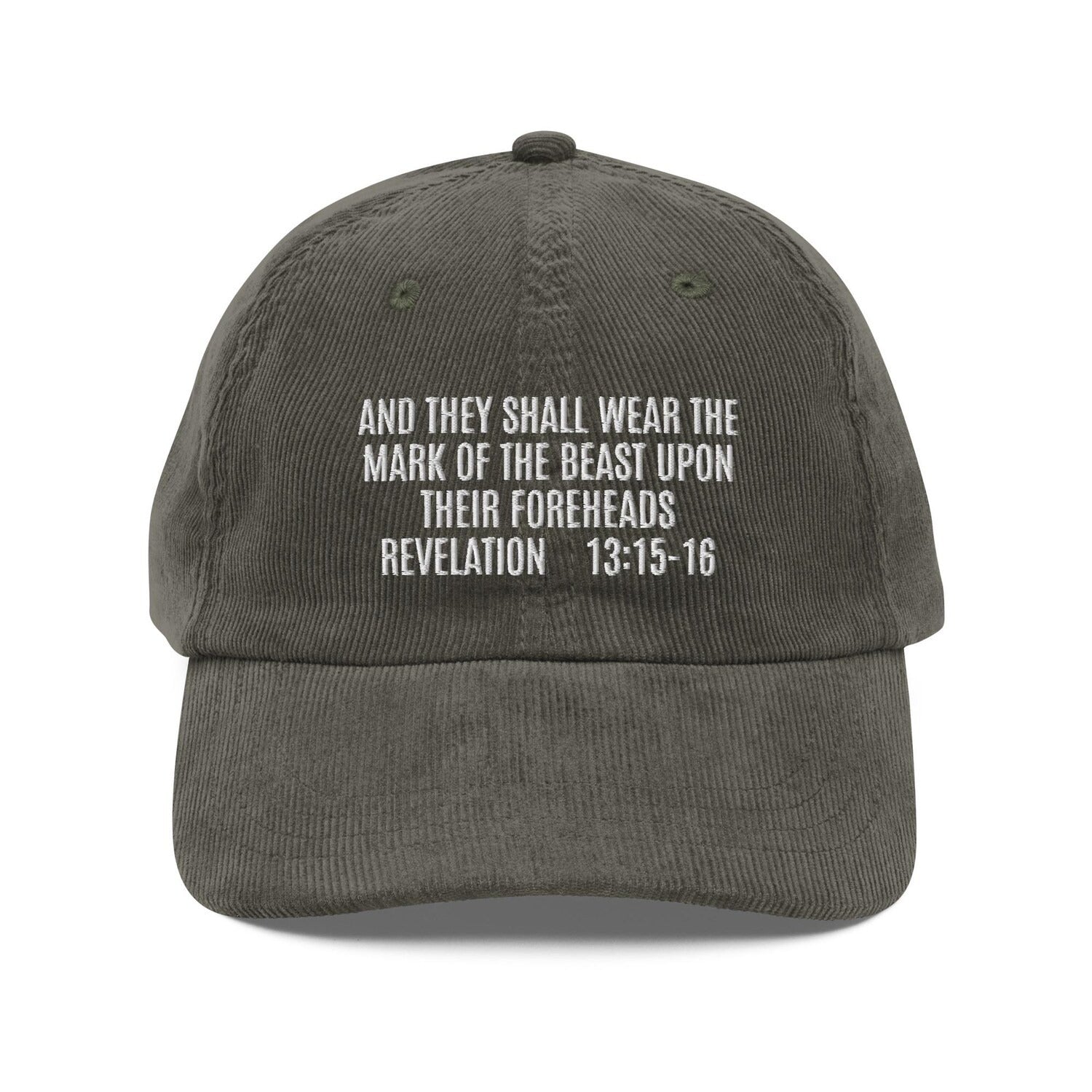 Custom Embroidered Mark of the Beast Hat