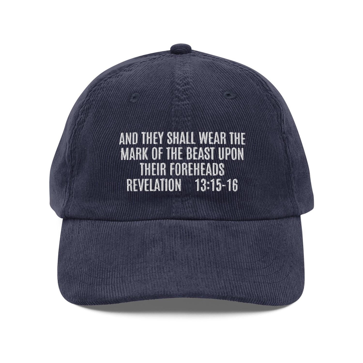 Custom Embroidered Mark of the Beast Hat