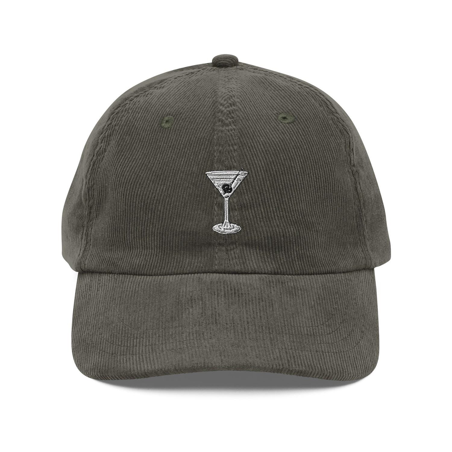 Custom Embroidered Martini Glass Hat