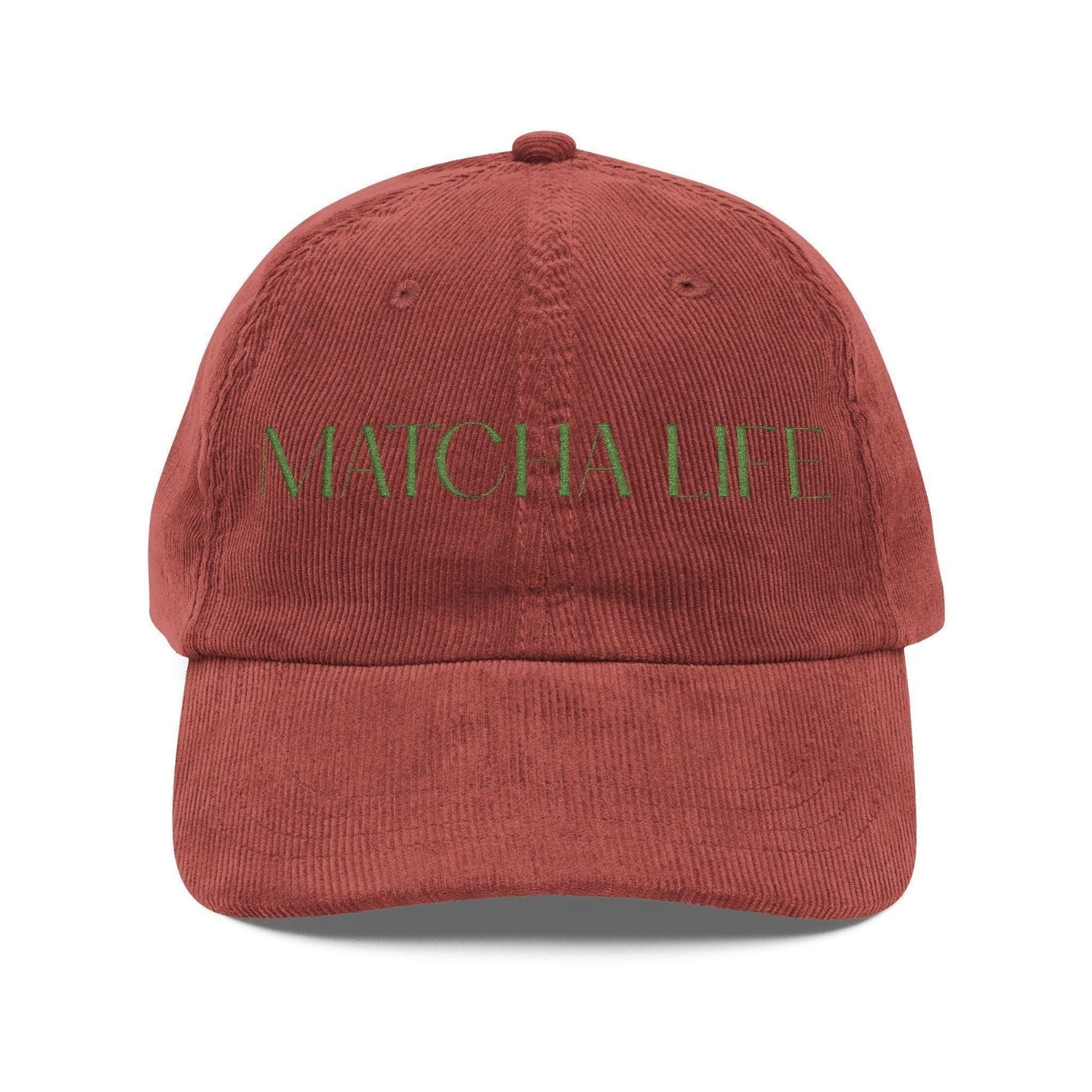 Custom Embroidered Matcha Life Hat