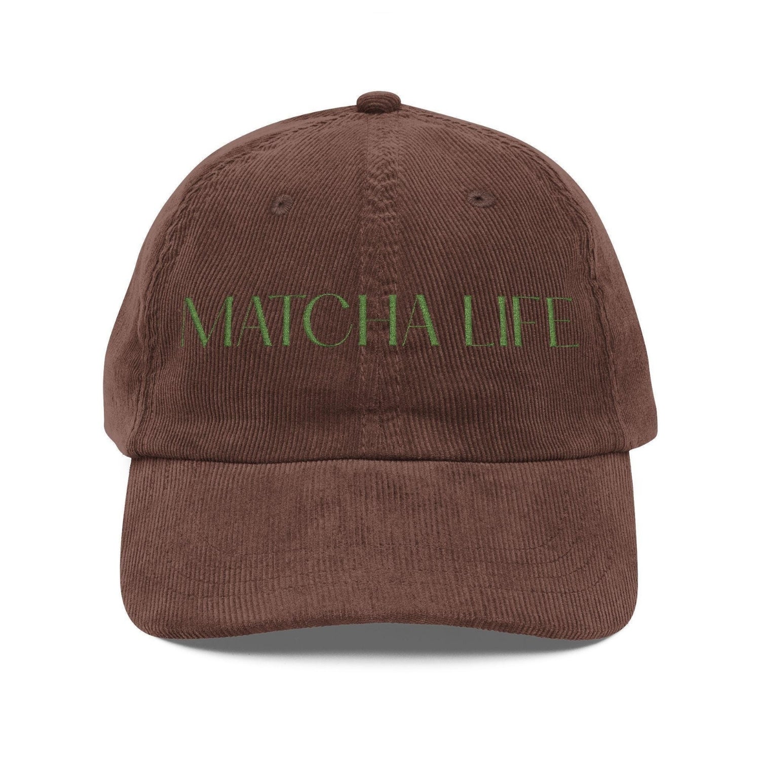 Custom Embroidered Matcha Life Hat