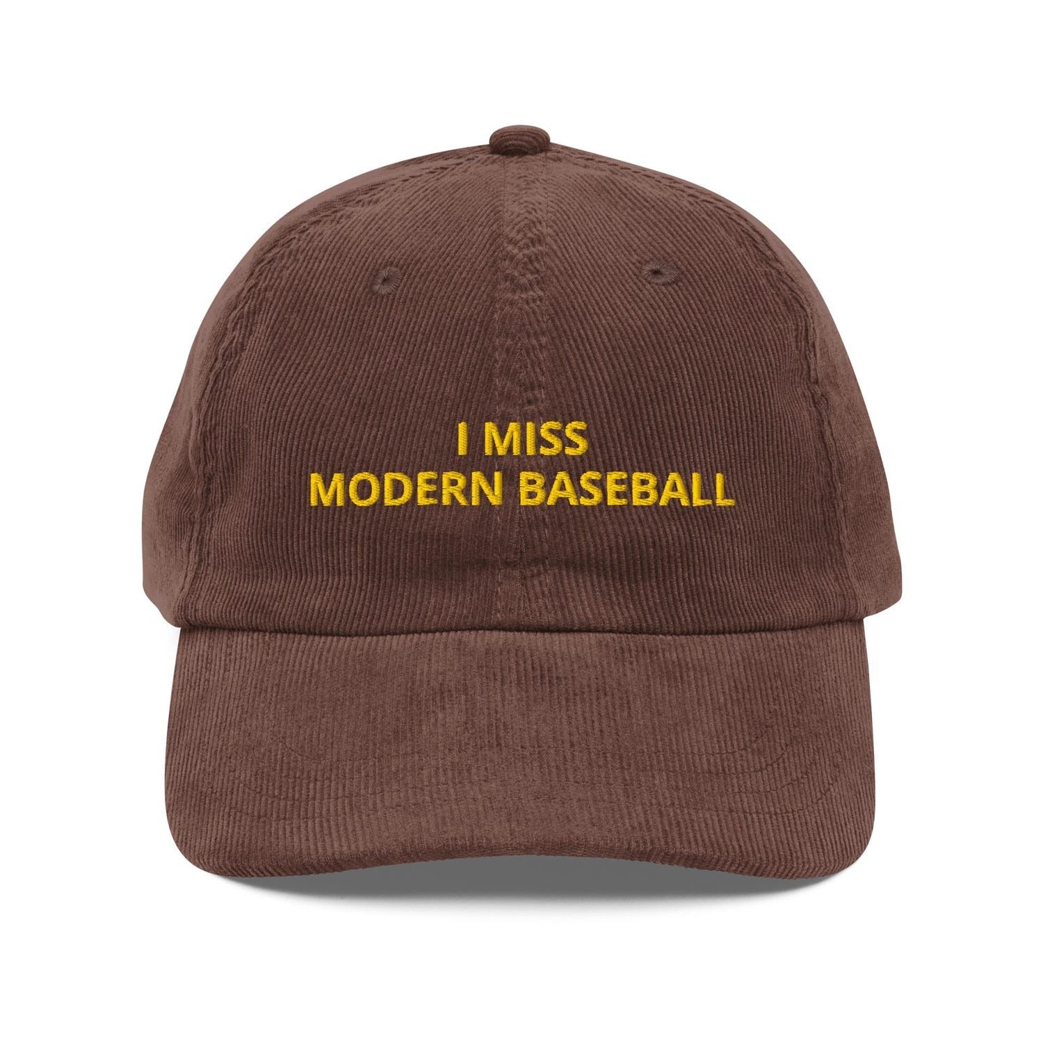 Custom Embroidered Modern Baseball Vibes Hat