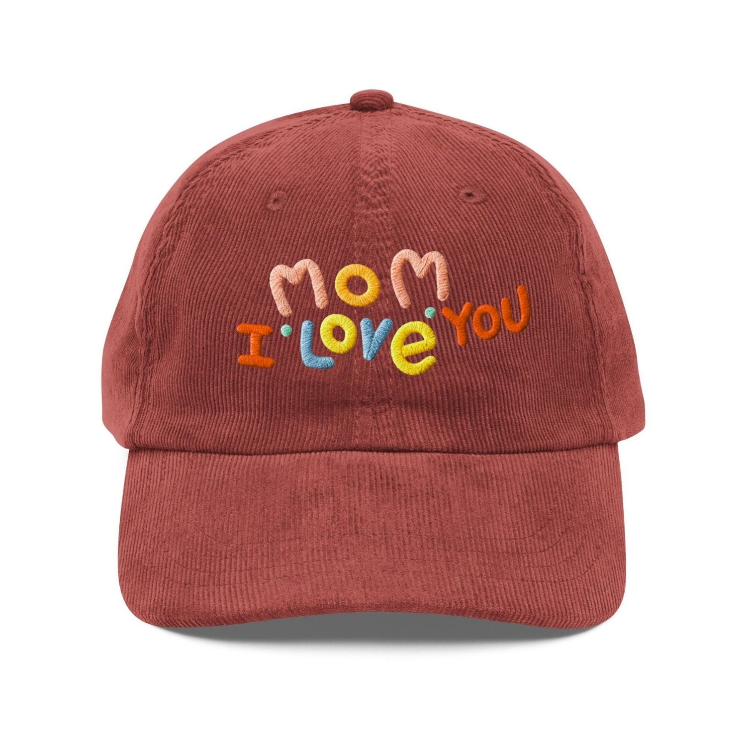Custom Embroidered Mom I Love You Hat