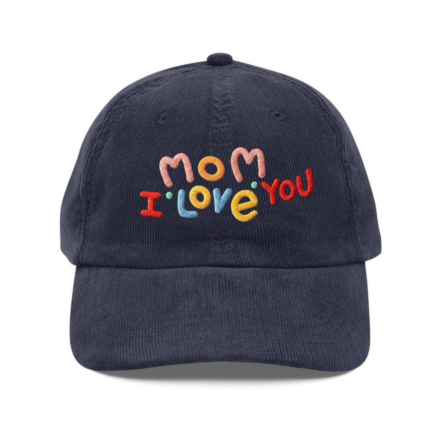Custom Embroidered Mom I Love You Hat