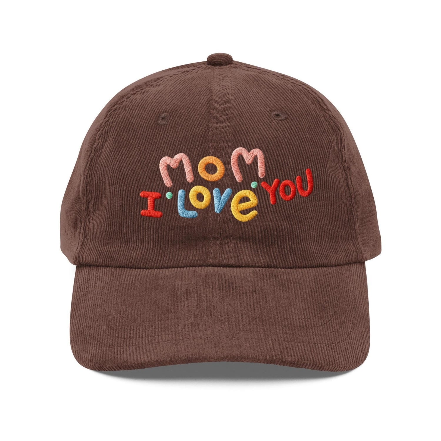 Custom Embroidered Mom I Love You Hat