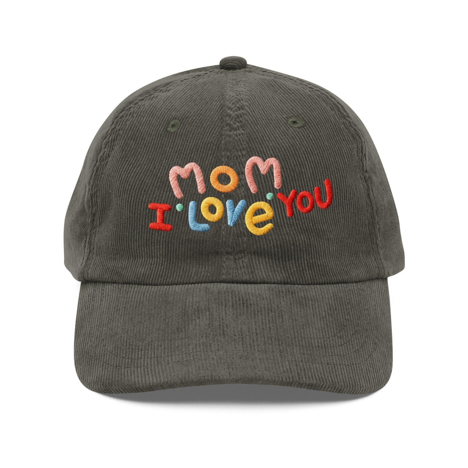 Custom Embroidered Mom I Love You Hat