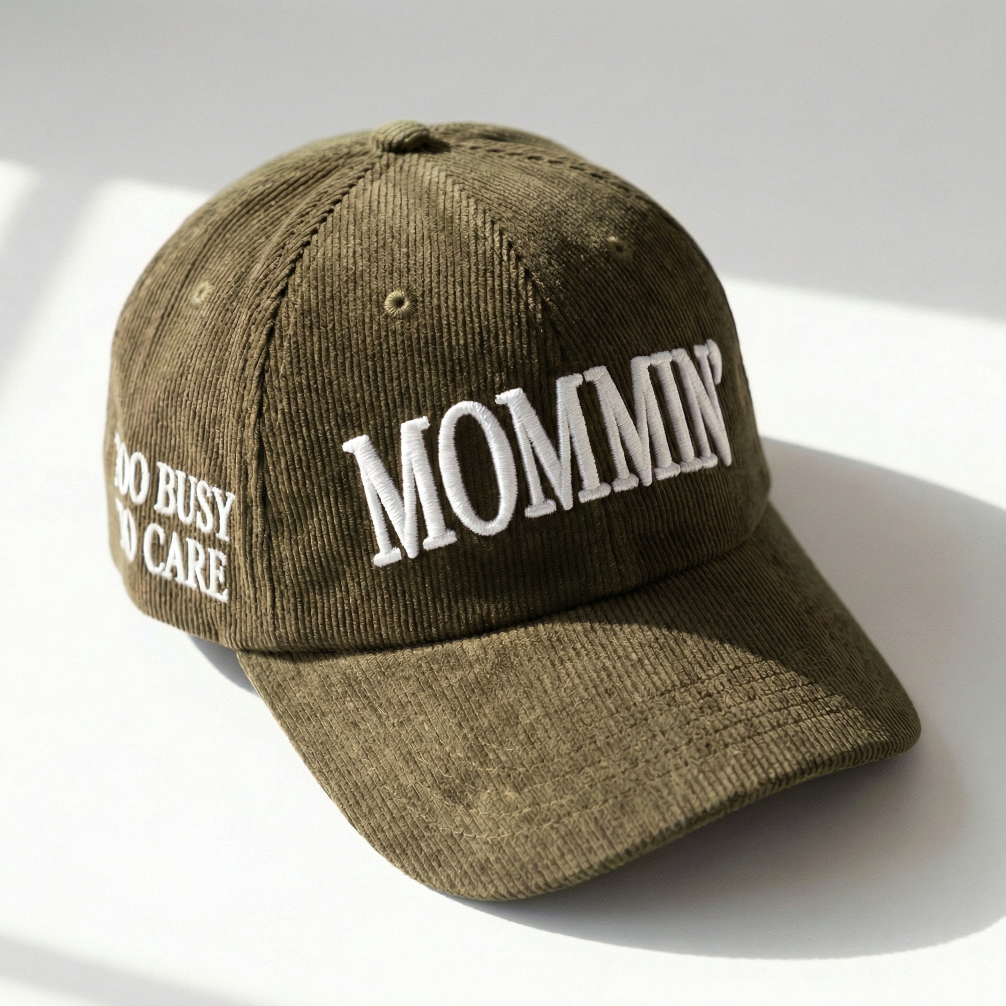 Custom Embroidered Mommin Hat - Minimalist Mom Life Casual Cap