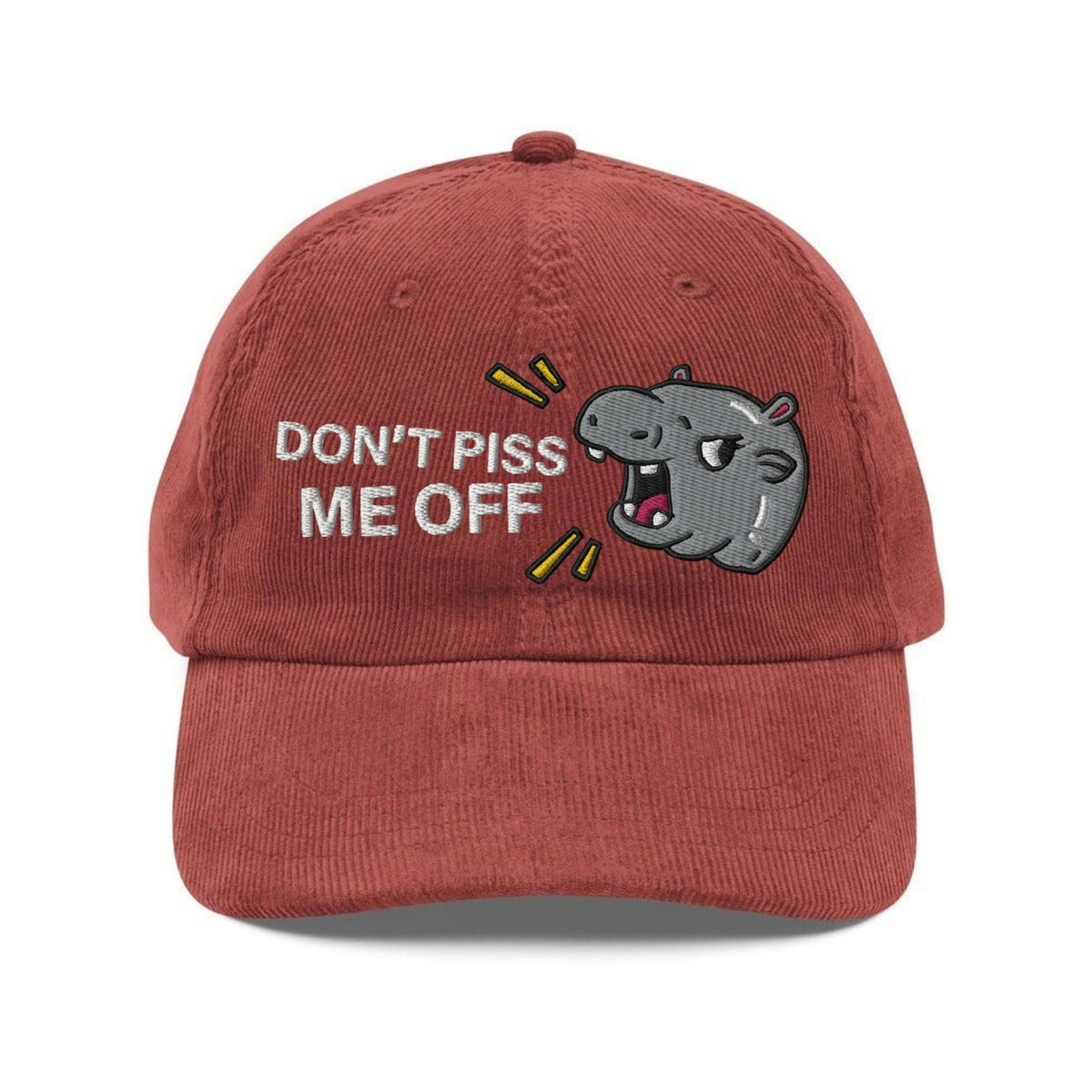 Custom Embroidered Moo Deng Hat