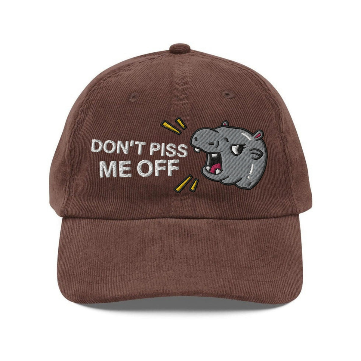 Custom Embroidered Moo Deng Hat