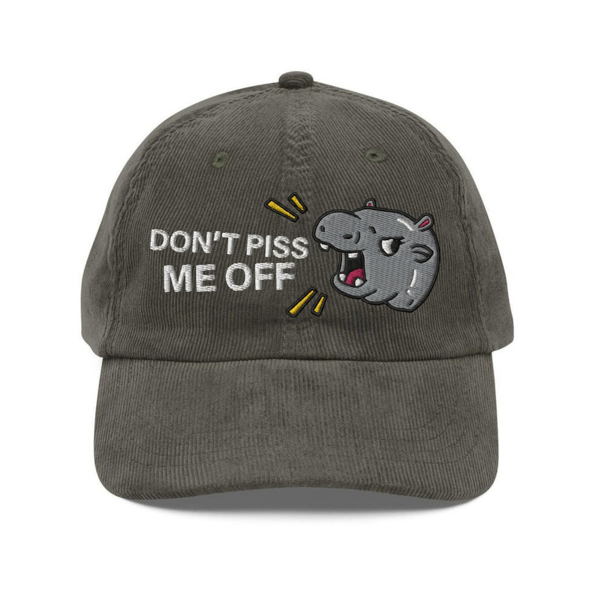 Custom Embroidered Moo Deng Hat