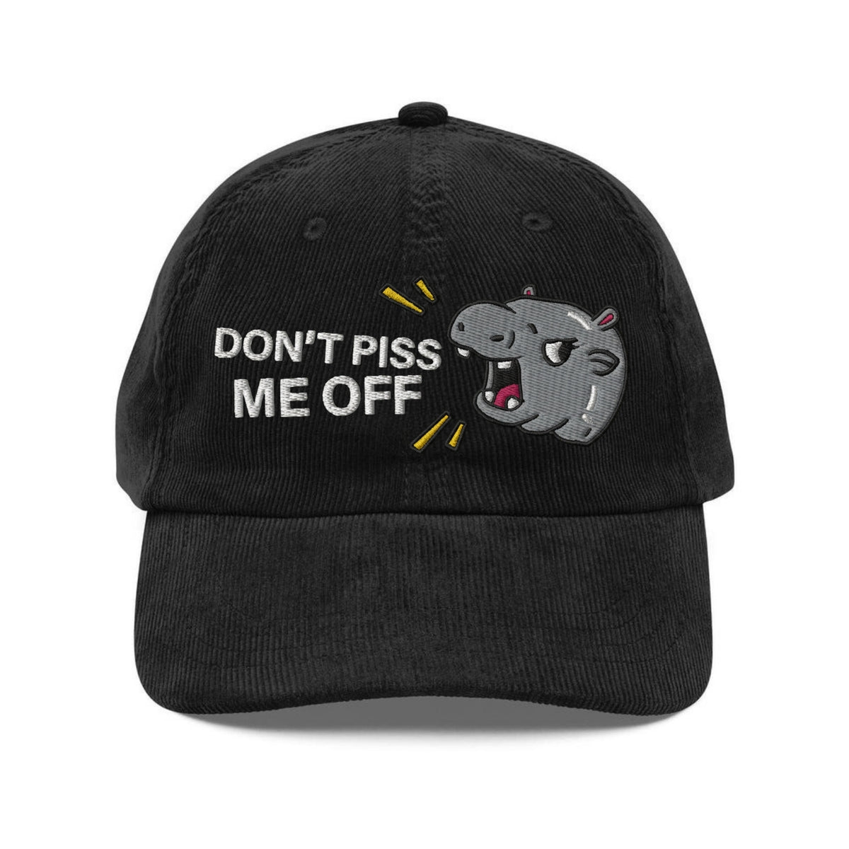 Custom Embroidered Moo Deng Hat