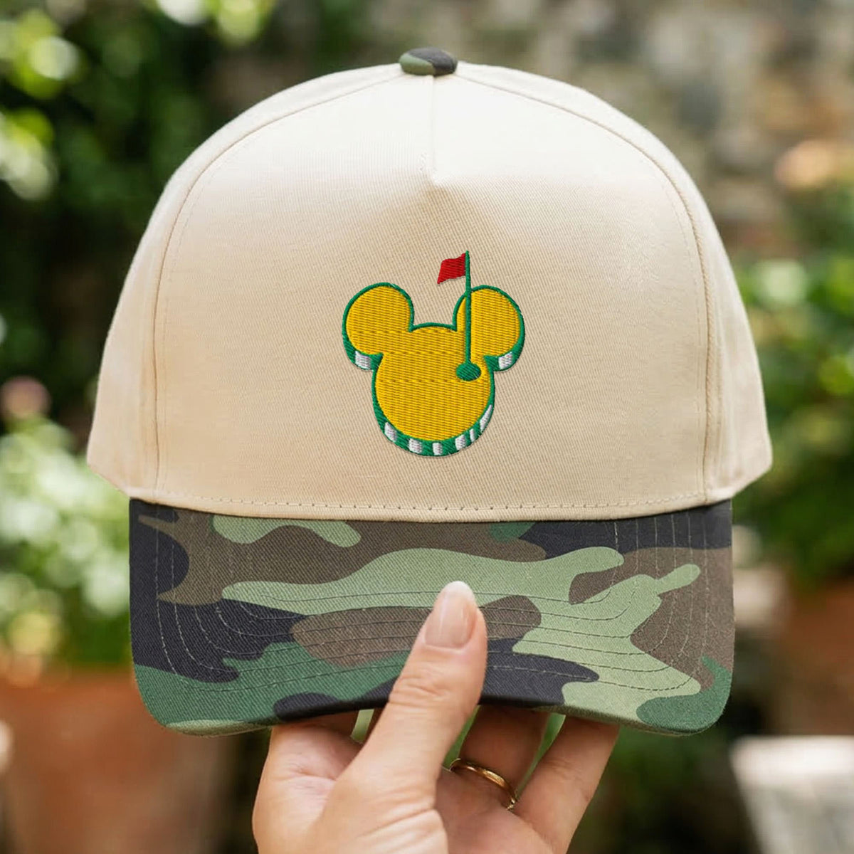 Custom Embroidered Mouse-ter’s Cartoon Mouse Inspired Snapback Hat