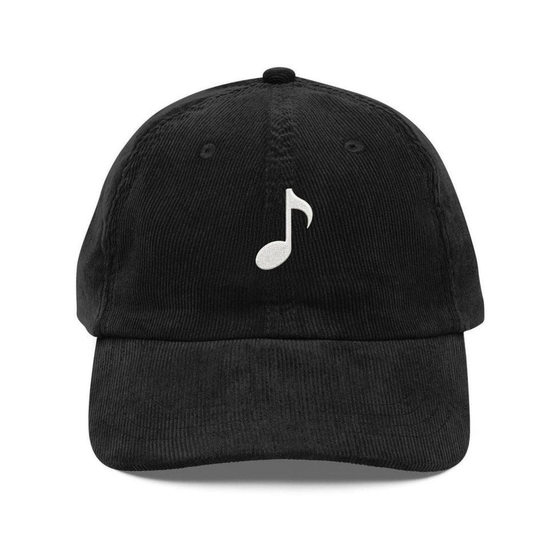 Custom Embroidered Music Note Hat - Treble Clef Musician Cap