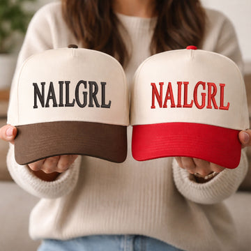 Custom Embroidered NAILGRL Snapback Hat