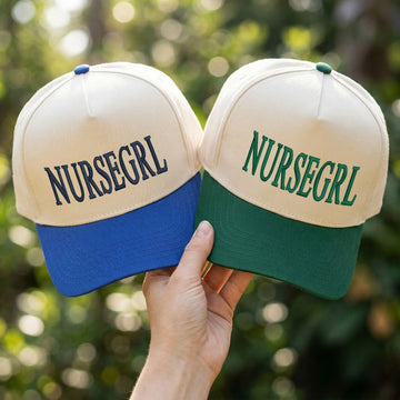 Custom Embroidered NURSEGRL Snapback Hat