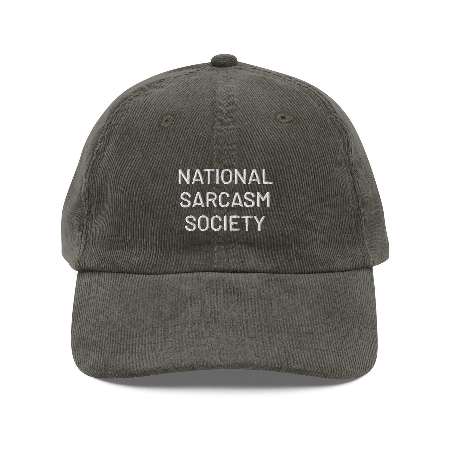 Custom Embroidered National Sarcasm Society Hat