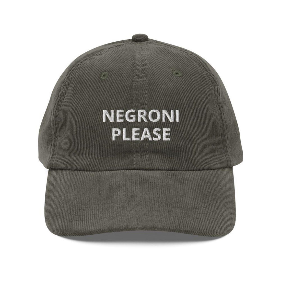 Custom Embroidered Negroni Please Hat