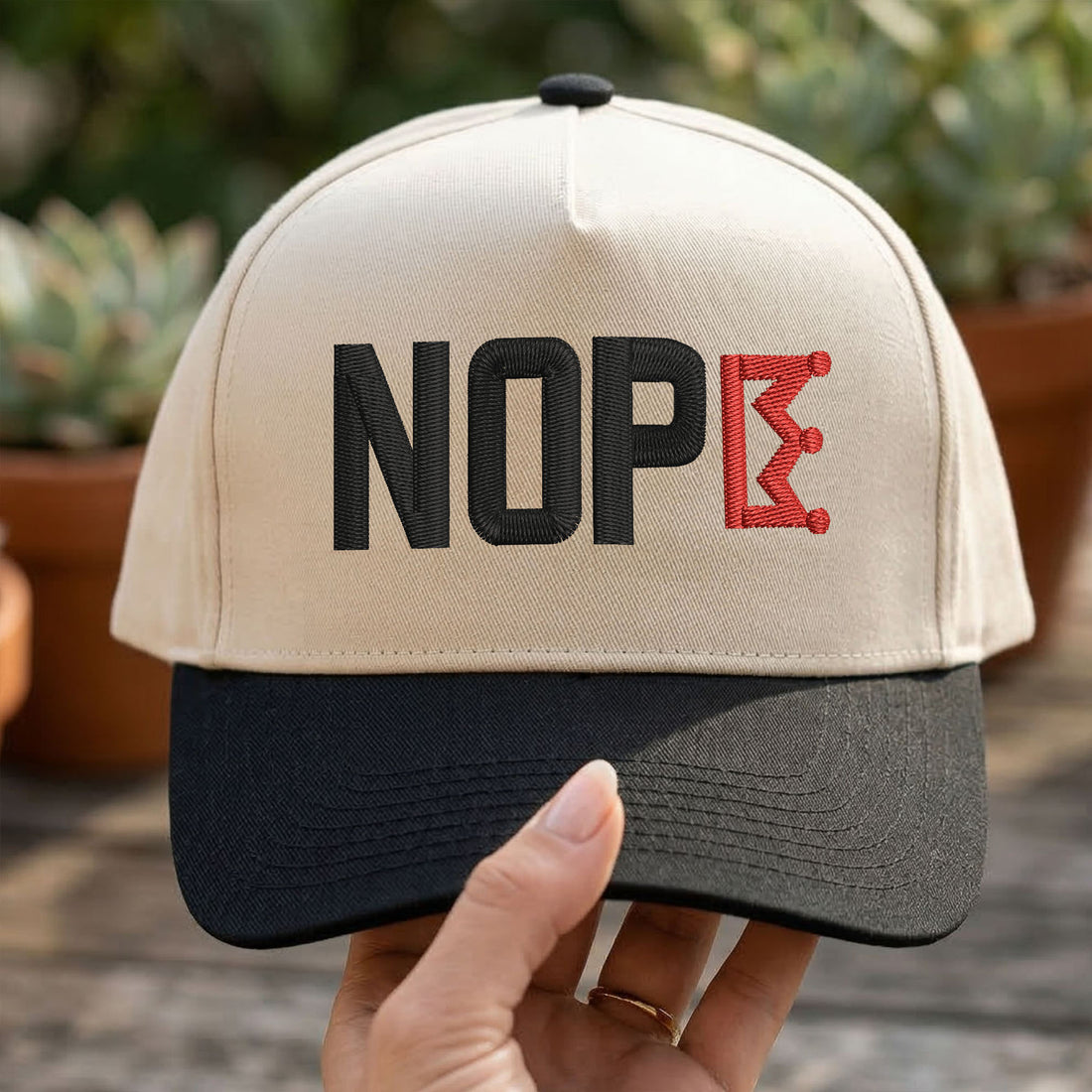 Custom Embroidered No Kings in America Snapback Hat