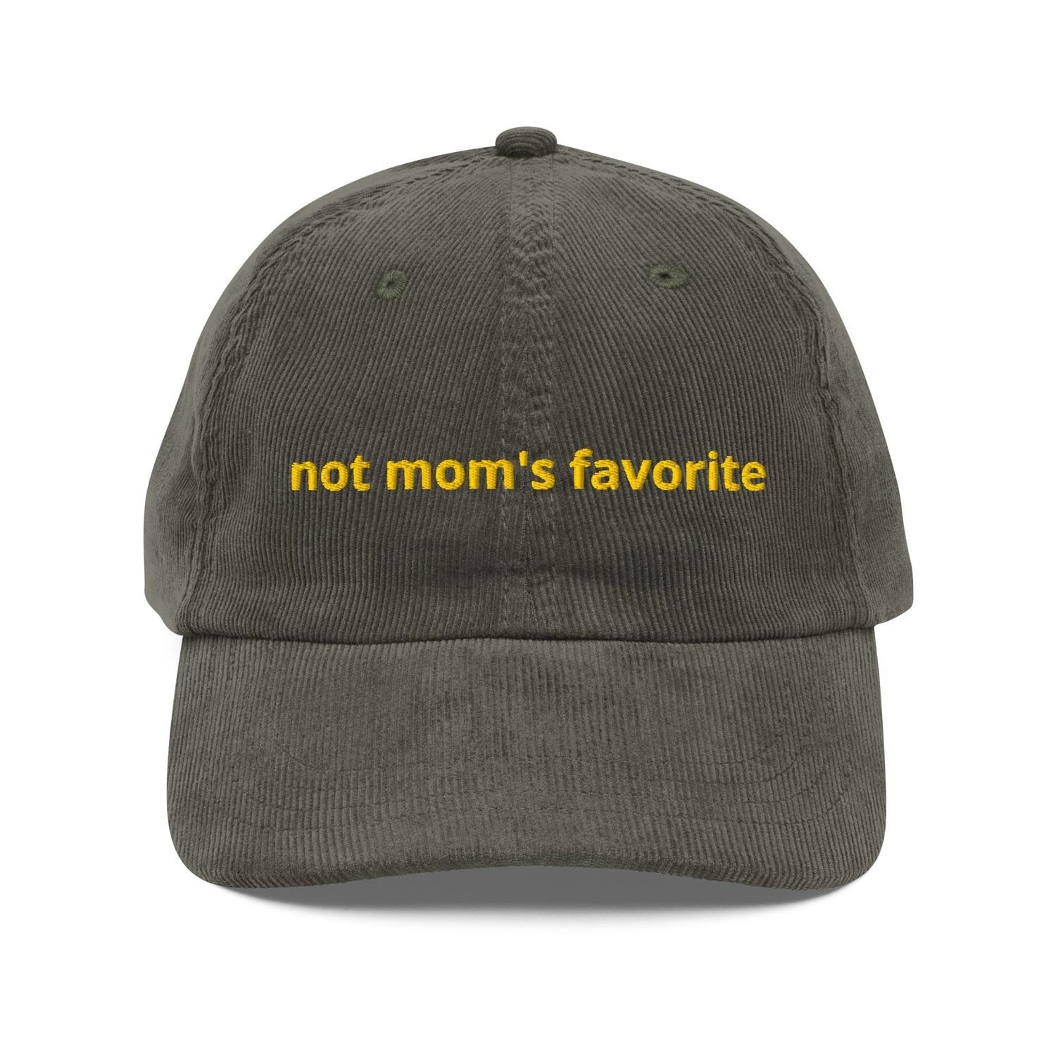 Custom Embroidered Not Mom's Favorite Hat